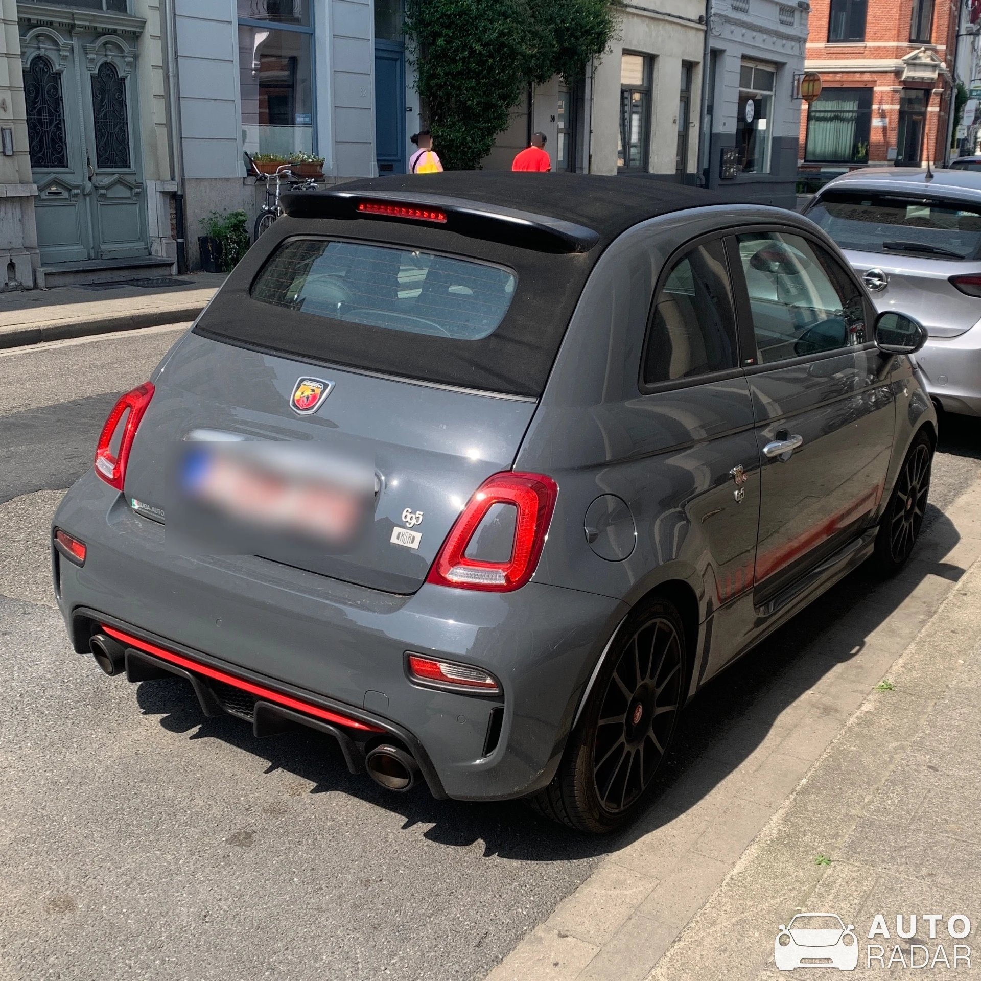 Abarth 695 XSR Yamaha spotted in Antwerpen, Belgium