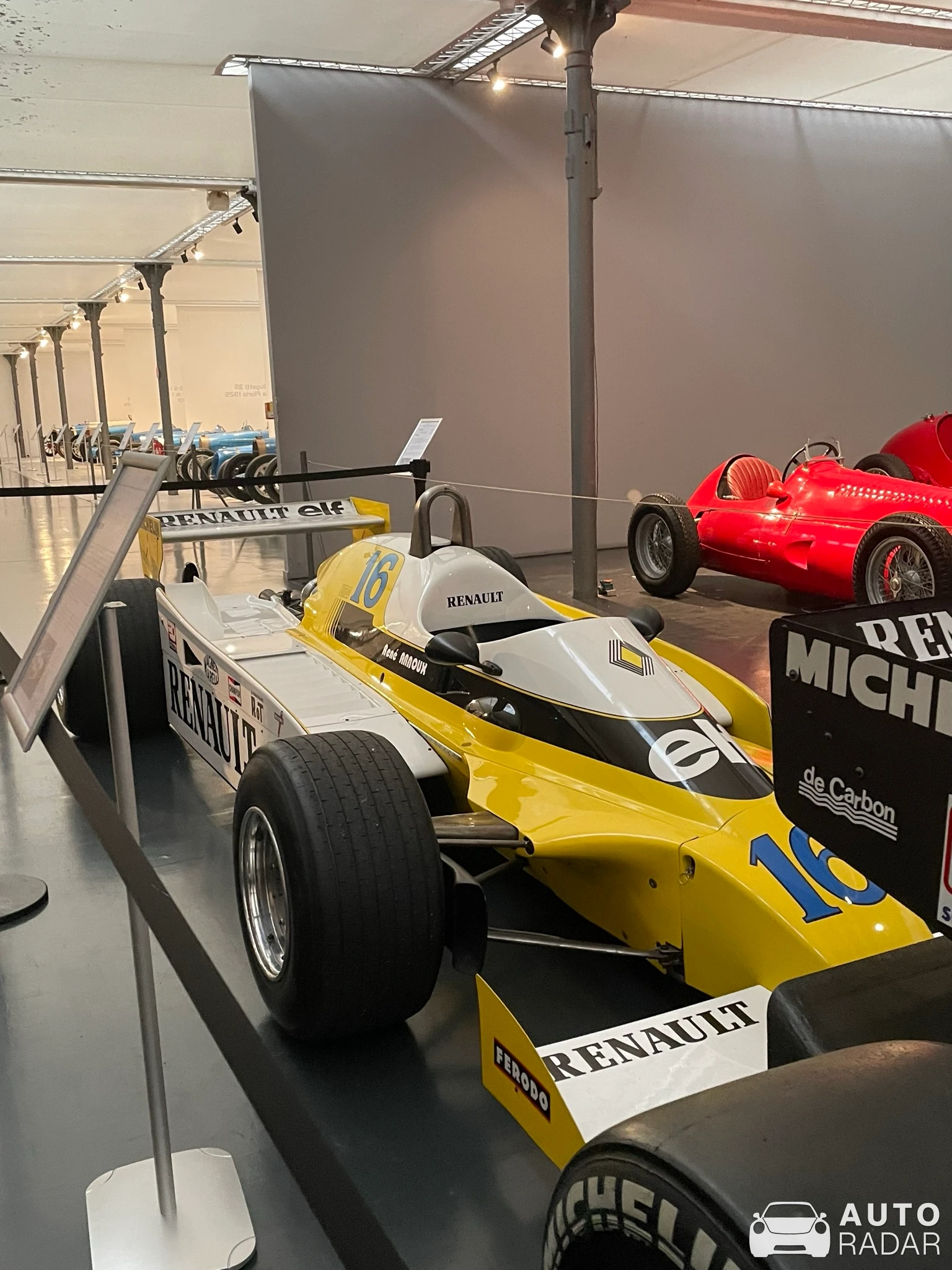 Renault RE30B spotted in Mulhouse