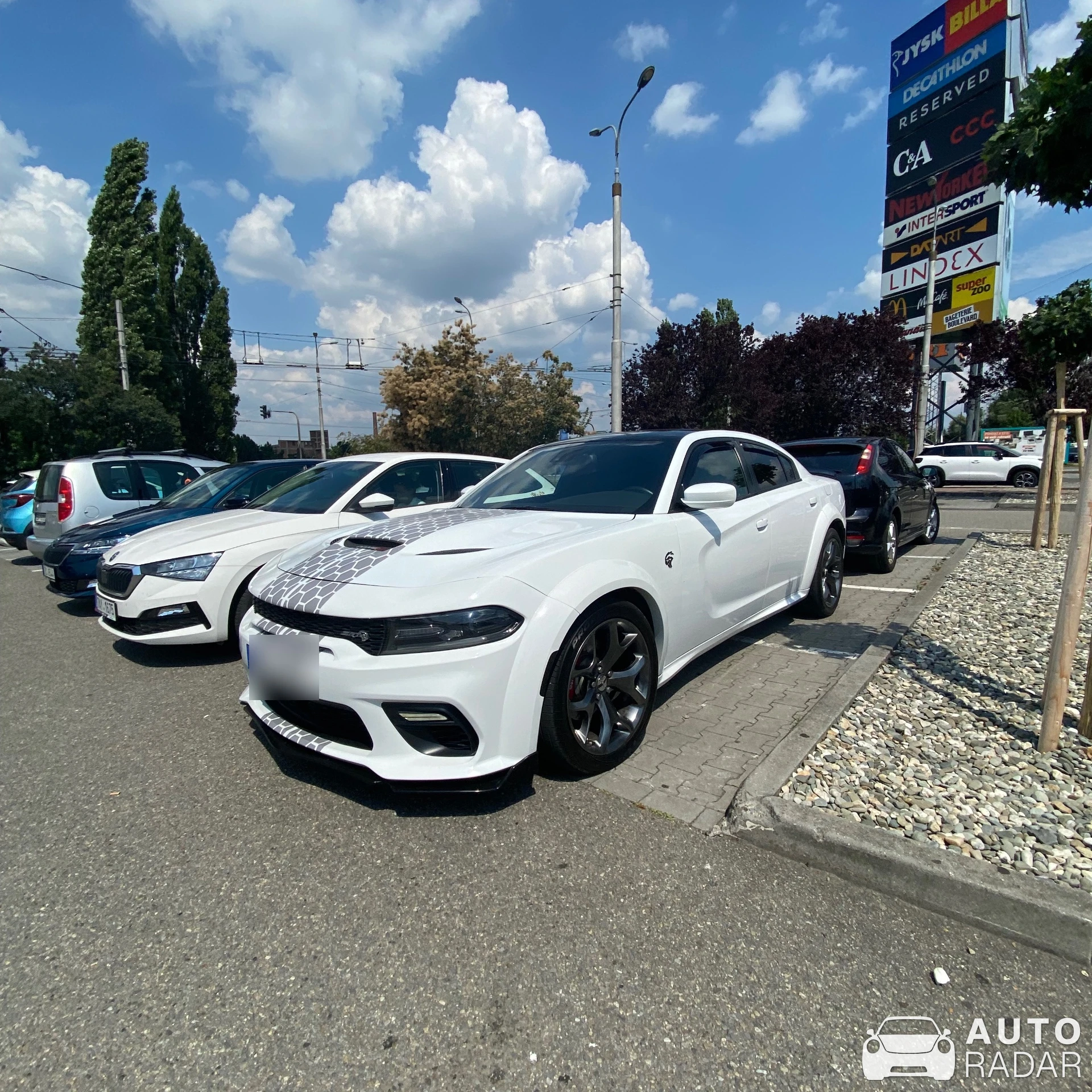 Dodge Challenger SRT Hellcat Redeye spotted in Zlín, Czechia