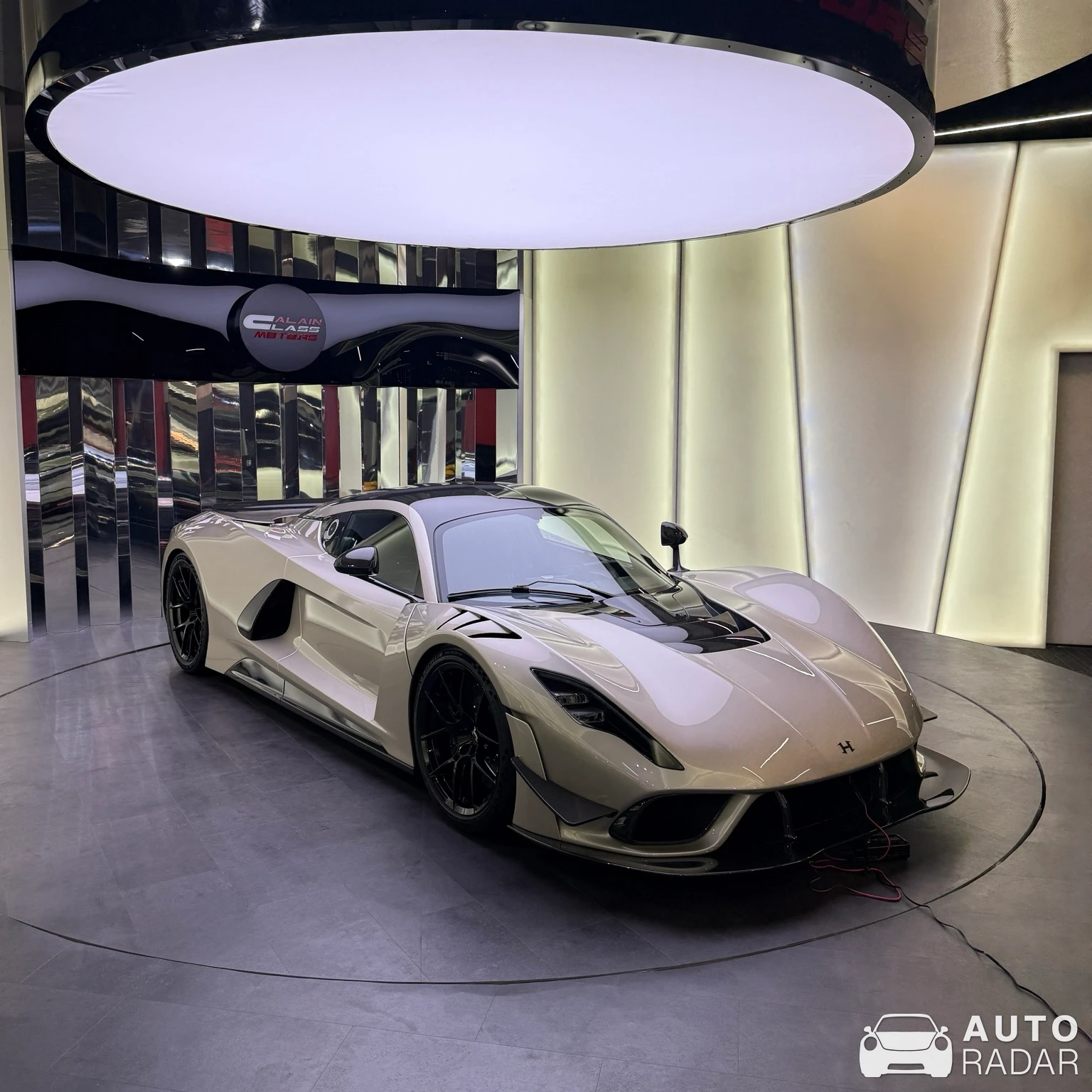 Hennessey Venom F5 Revolution Roadster spotted