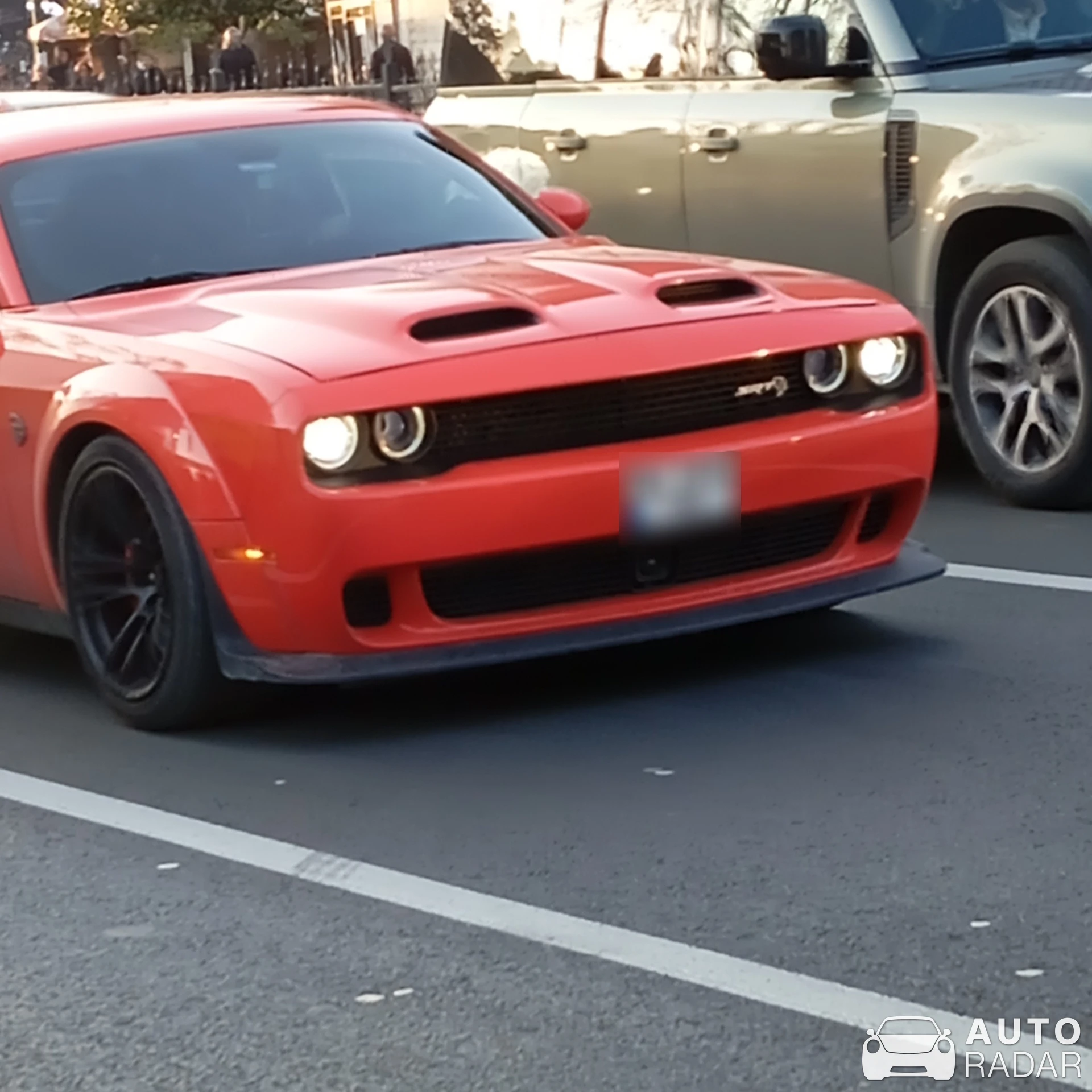 Dodge Challenger SRT Hellcat spotted in Beşiktaş, Türkiye