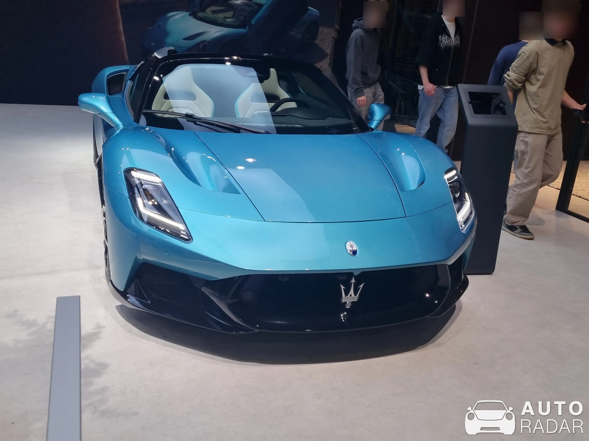 Maserati MCPura Cielo spotted in Brussels