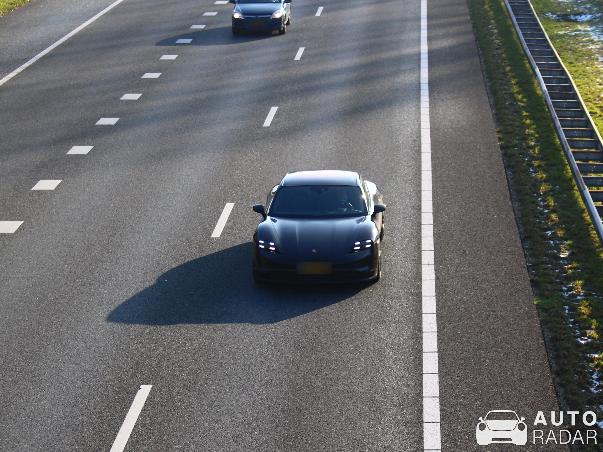 Porsche Taycan Turbo S spotted in Hengelo, Netherlands