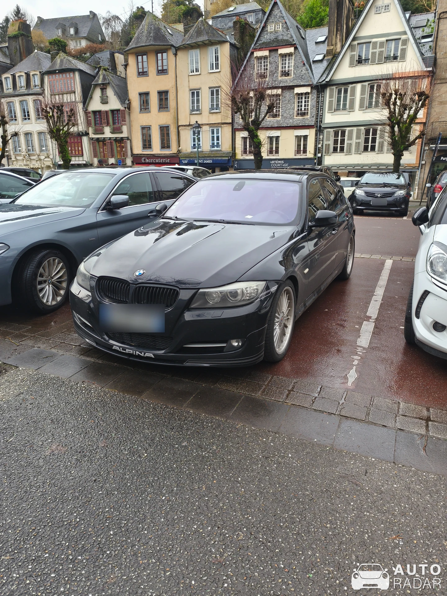 Alpina B3 BiTurbo Coupé spotted in Morlaix