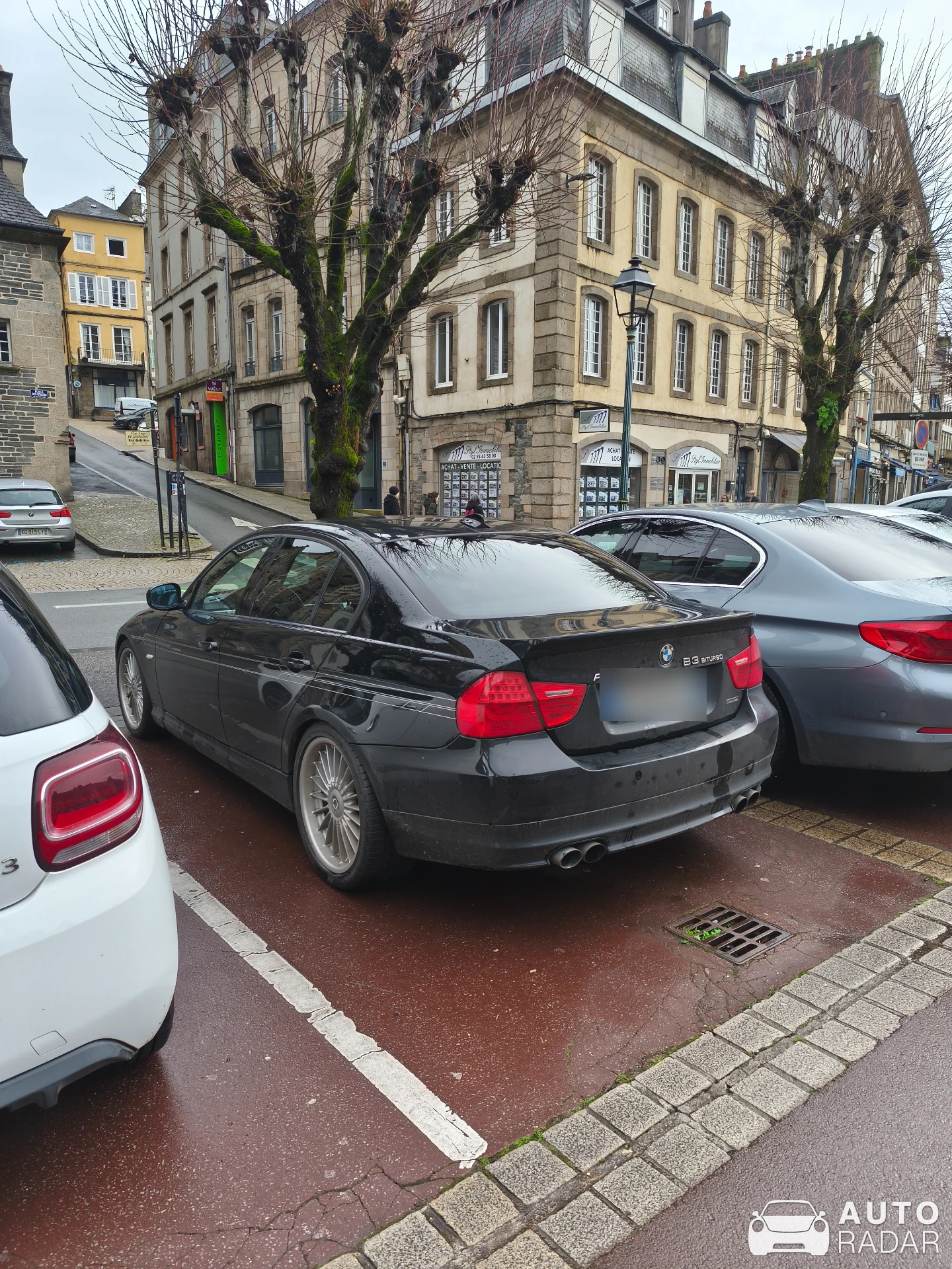 Alpina B3 BiTurbo Coupé spotted in Morlaix, France