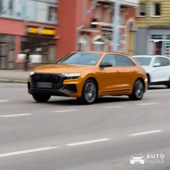 Audi SQ8 spotted in Ełk, Poland