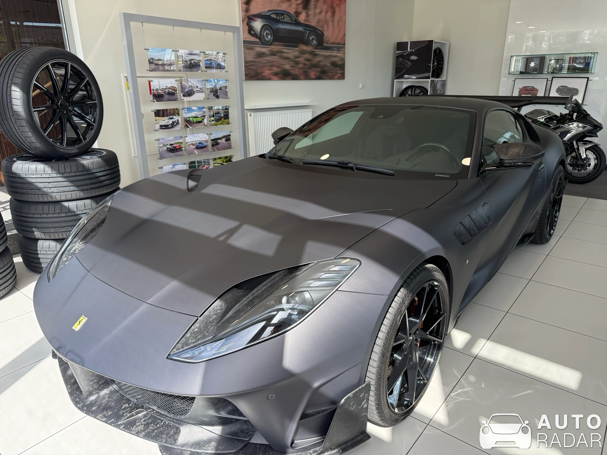 Ferrari 812 Superfast Mansory Stallone spotted in Baranowo, Polska