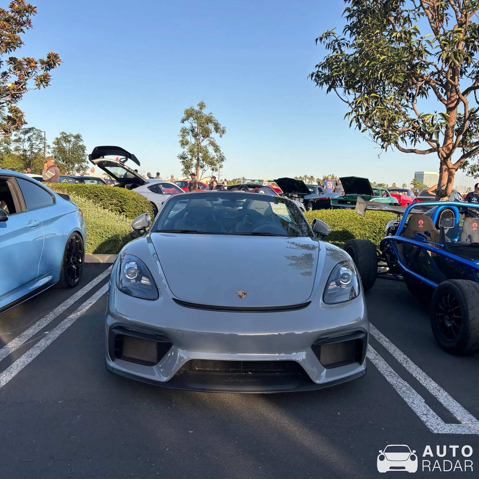 Porsche 718 Spyder RS spotted in El Segundo, United States