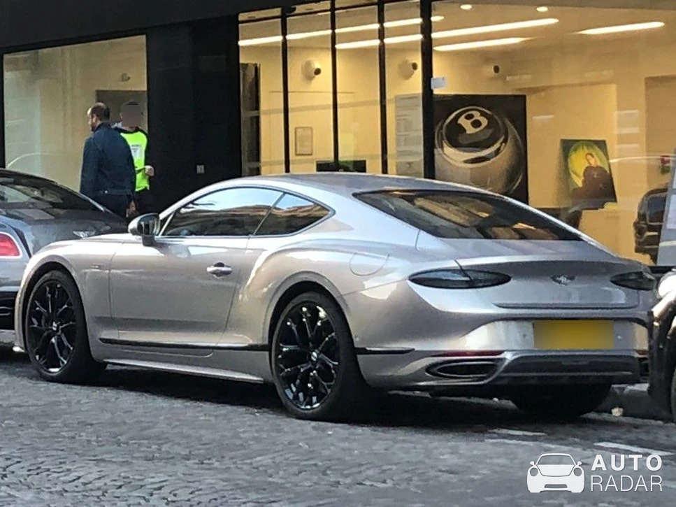 Bentley Continental GT spotted in Paris, France