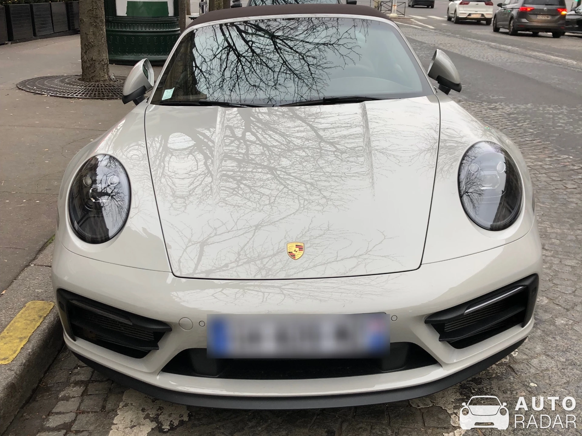 Porsche 992 Targa 4 GTS MkI spotted in Paris, France