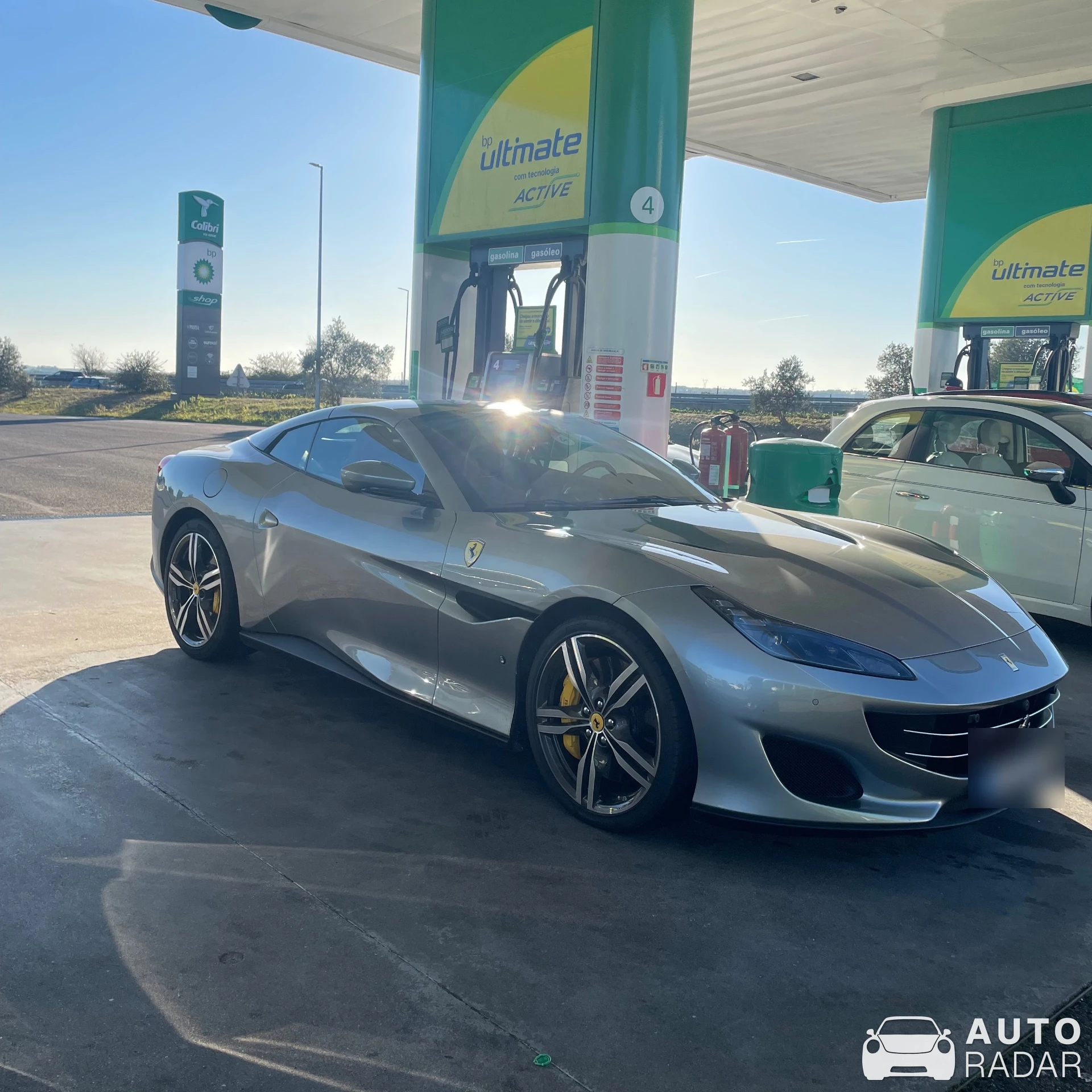Ferrari Portofino spotted in Pernes, Portugal