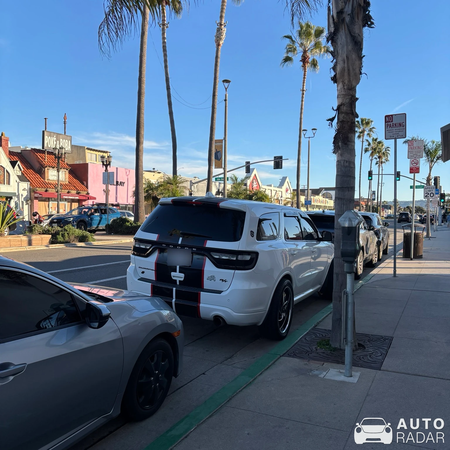 Dodge Durango SRT Hellcat spotted in Hermosa Beach, United States