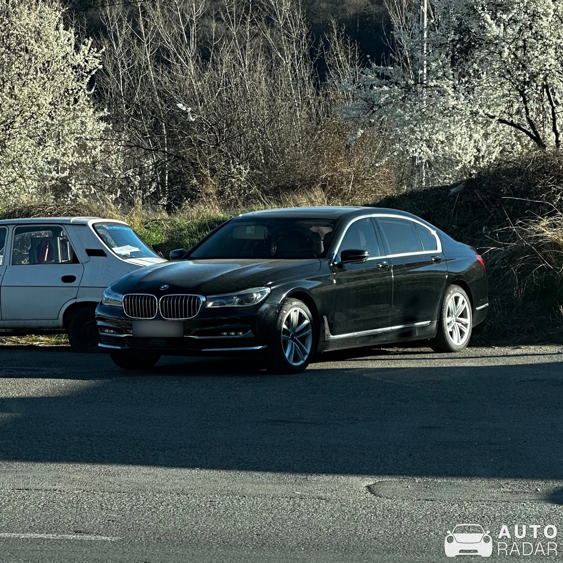 BMW 740 Li spotted in Piatra Neamț, Romania