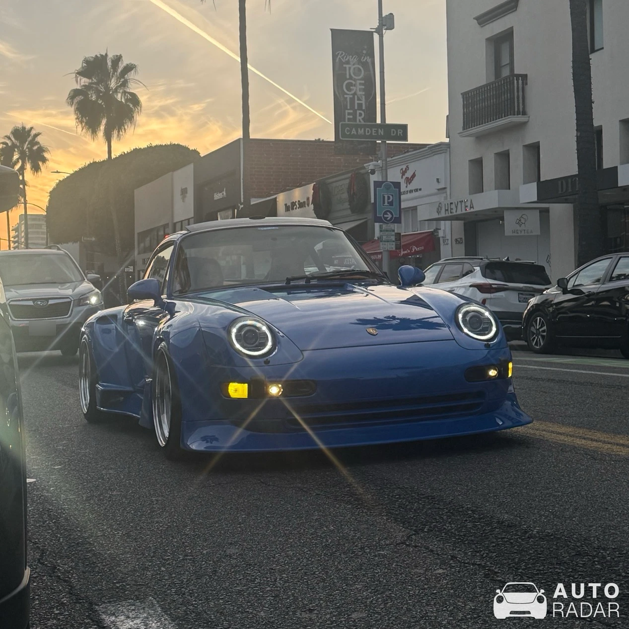 Porsche 993 WIDE S-KLUB spotted in Beverly Hills, United States
