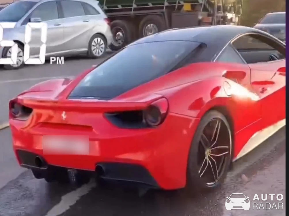 Ferrari 488 GTB spotted in Amman, Jordan