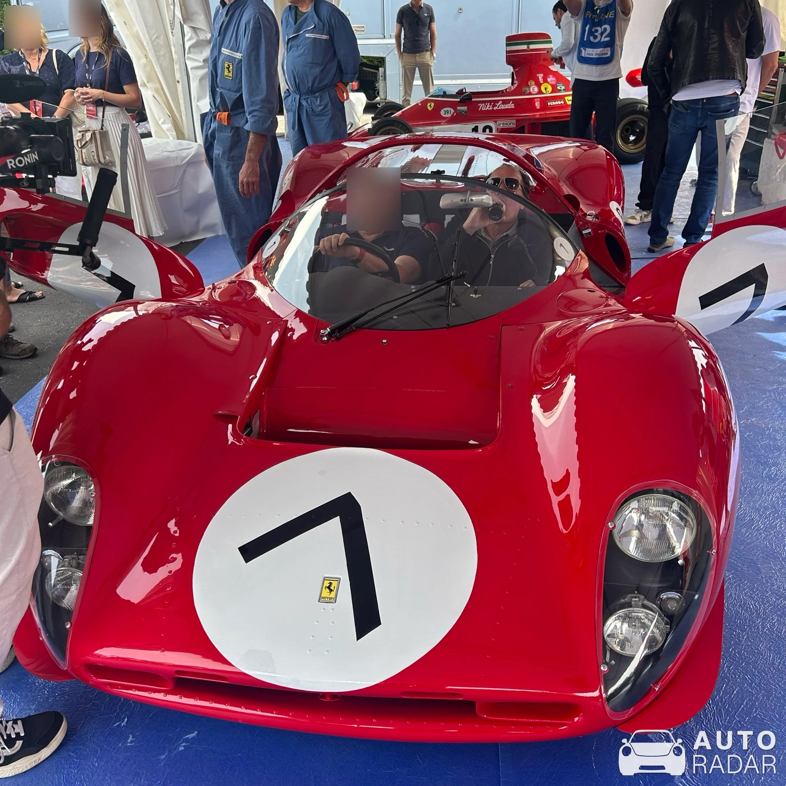 Ferrari 330 P4 Norwood spotted in Le Castellet