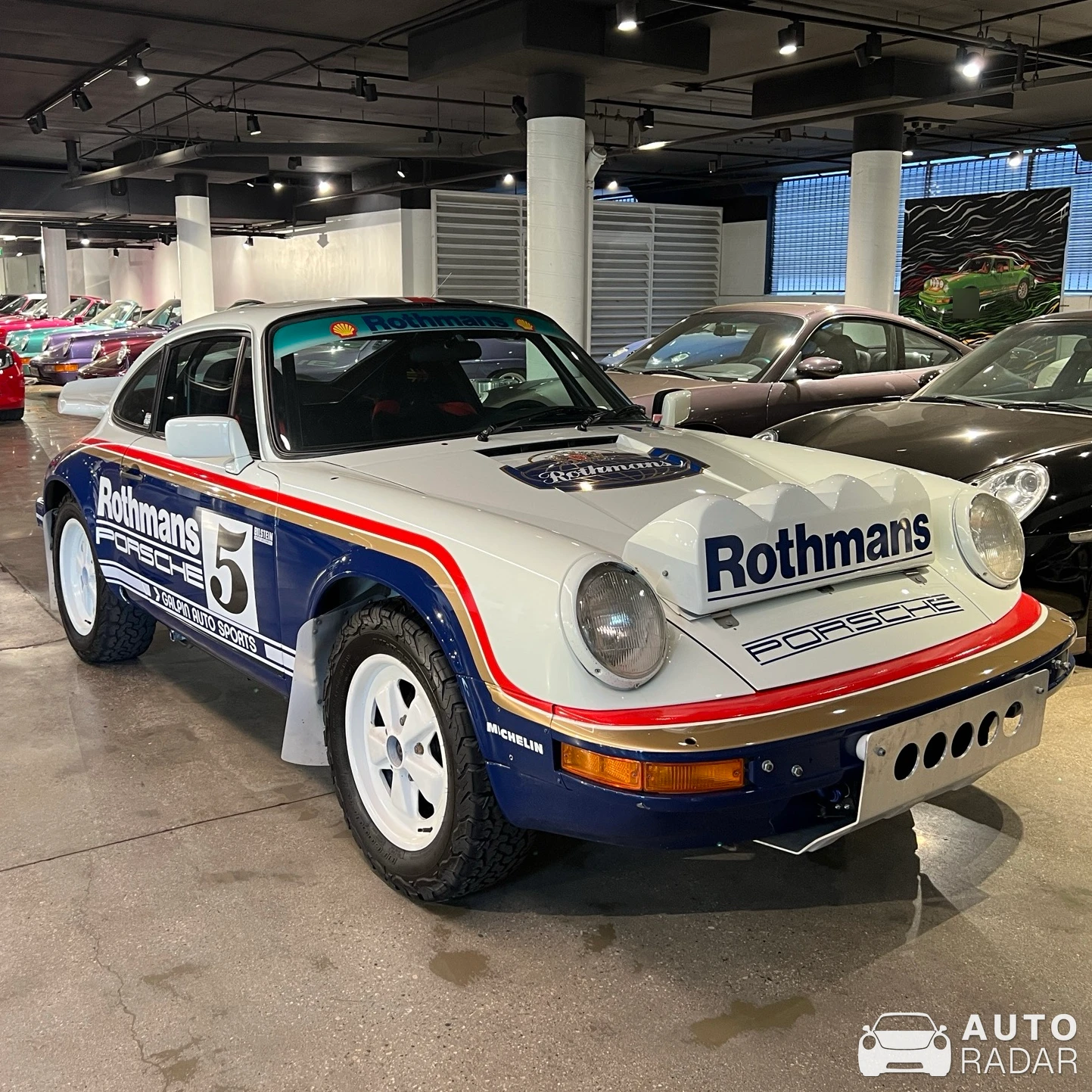 Porsche 911 SC/RS Rothmans Safari Tribute spotted in Santa Clarita, United States