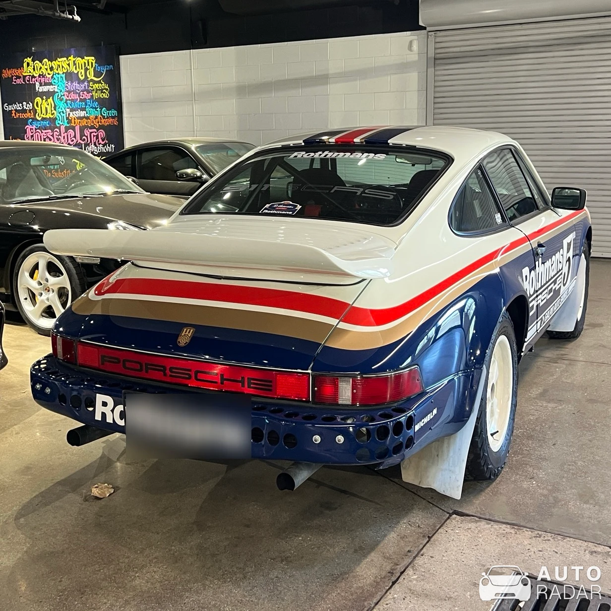Porsche 911 SC/RS Rothmans Safari Tribute spotted in Santa Clarita