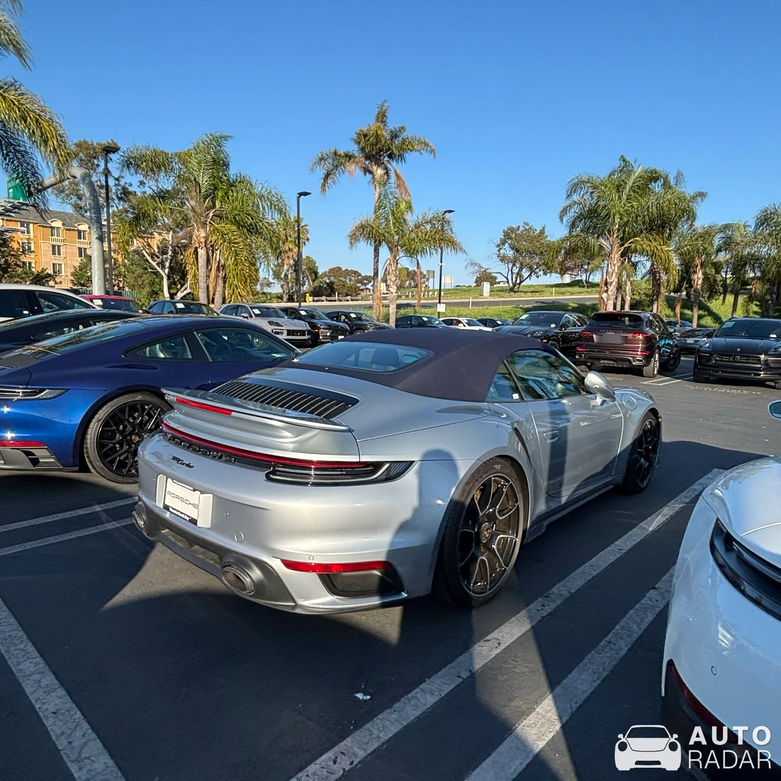 Porsche 992 Turbo Cabriolet MkI spotted in Hawthorne, United States