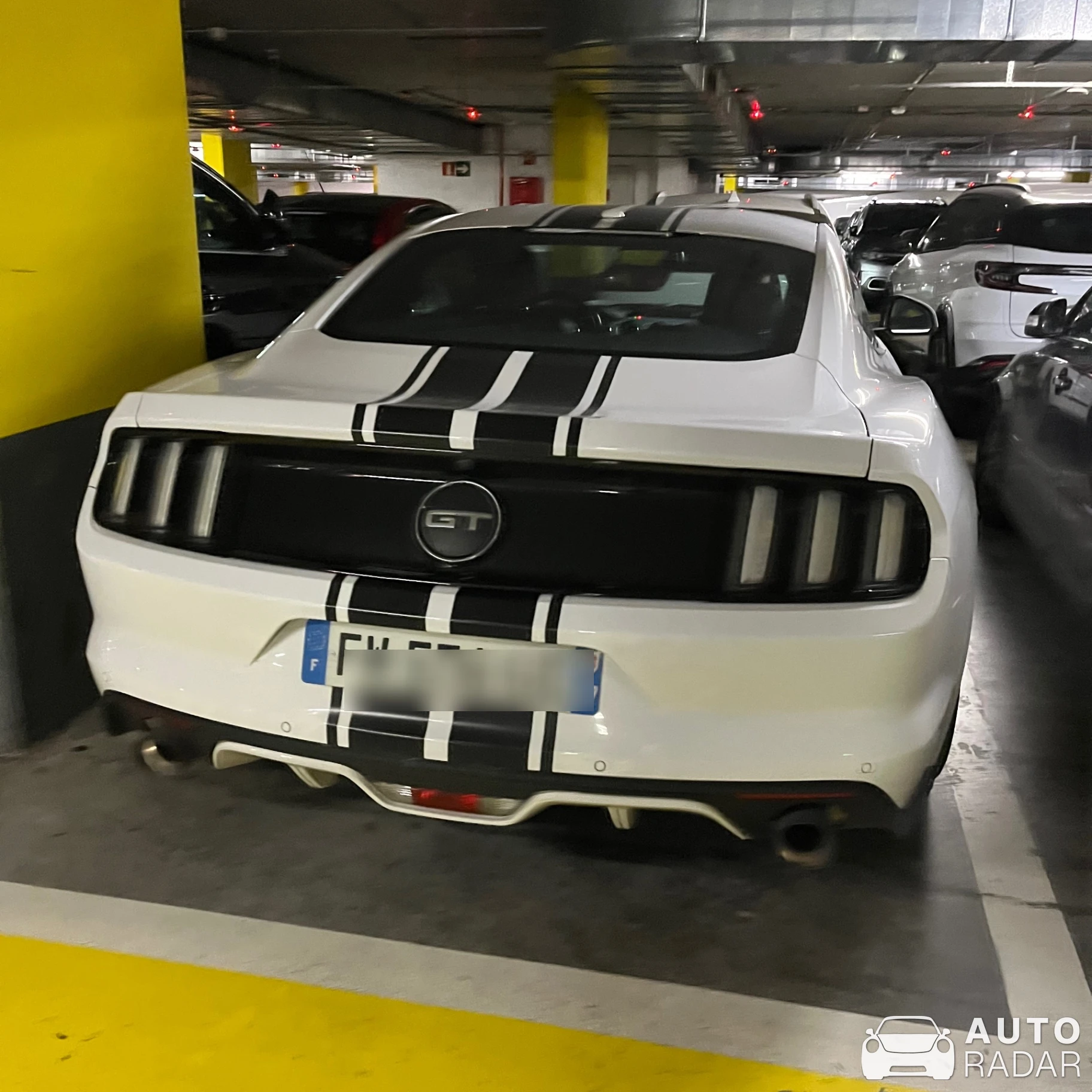 Ford Mustang GT spotted in Bilbao, Spain