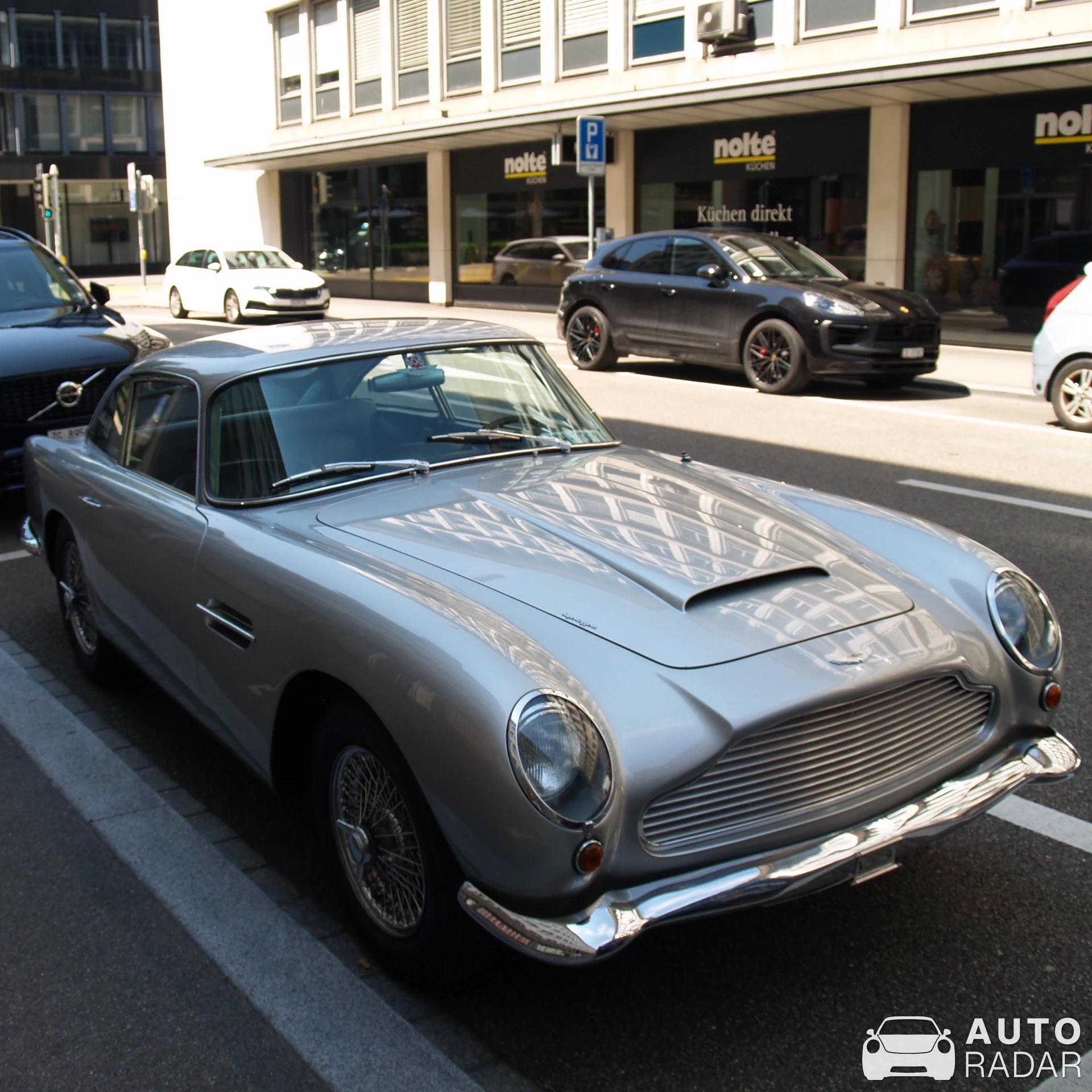 Aston Martin DB5 Convertible spotted in Zürich, Switzerland