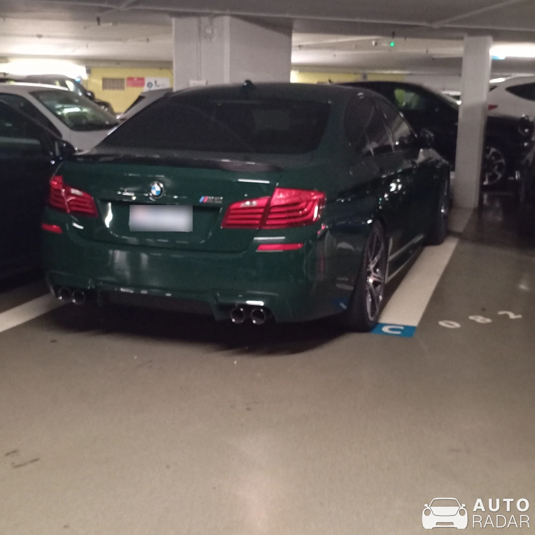 BMW M5 F10 2014 spotted in Monaco, Monaco