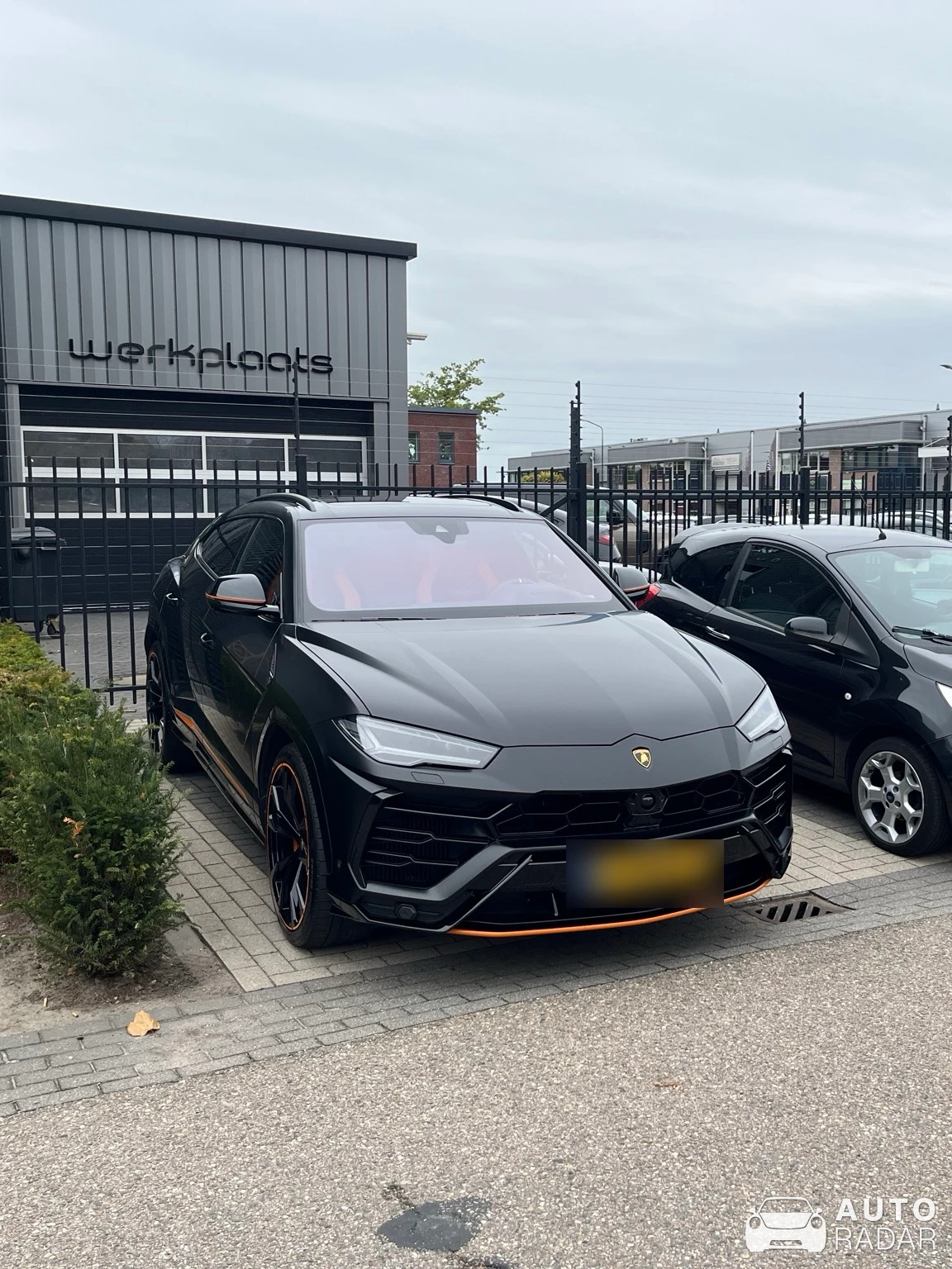 Lamborghini Urus Graphite Capsule spotted in Wijk en Aalburg, Nederland