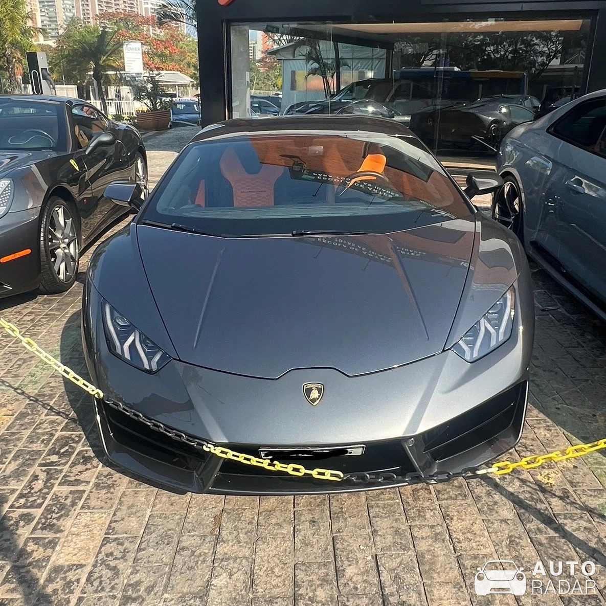 Lamborghini Huracán LP610-4 spotted in Barra da Tijuca, Brazil