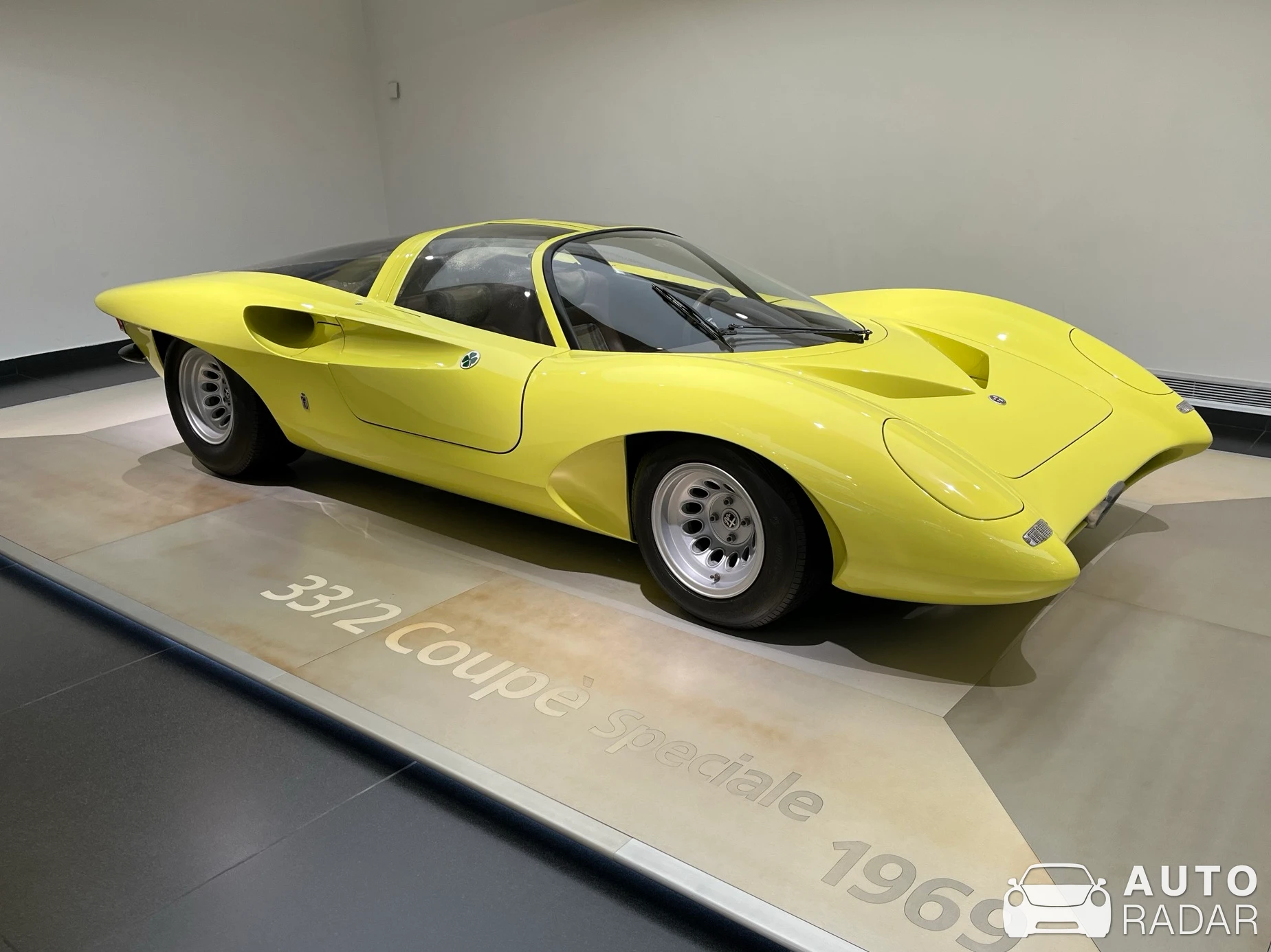 Alfa Romeo 33/2 Coupè Speciale spotted in Rho