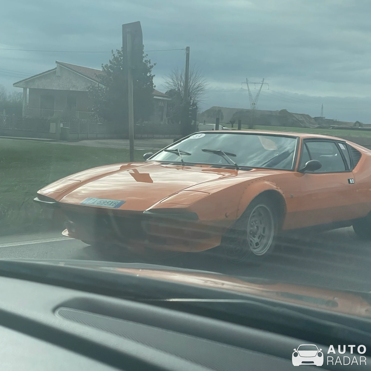 De Tomaso Pantera GT5 spotted in Alessandria