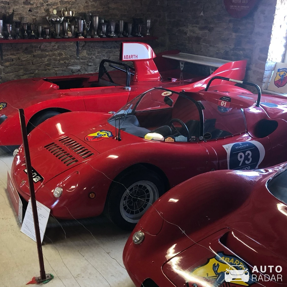 Abarth Classiche 1000 SP spotted in Savigny-lès-Beaune