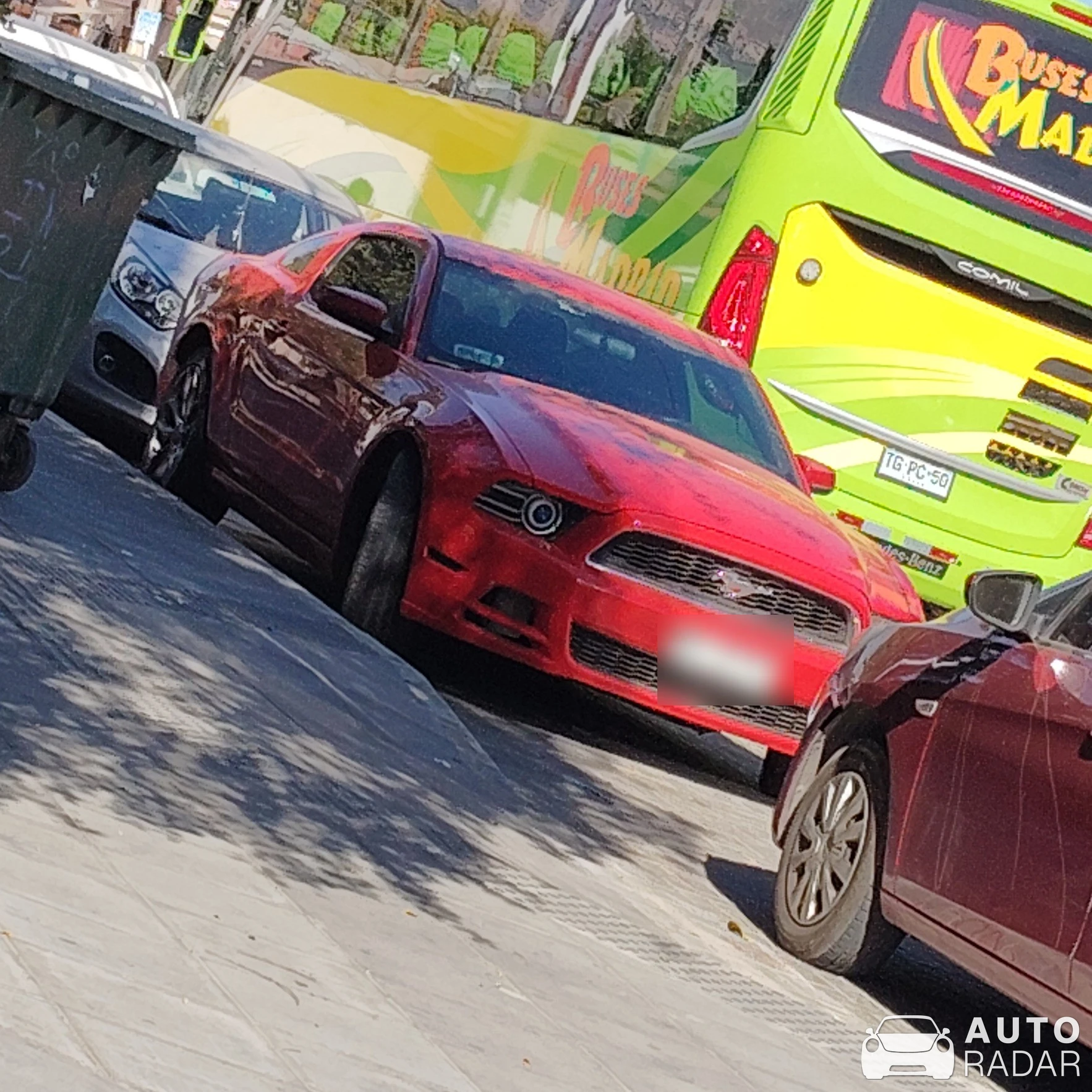 Ford Mustang GT spotted in Alhue, Chile