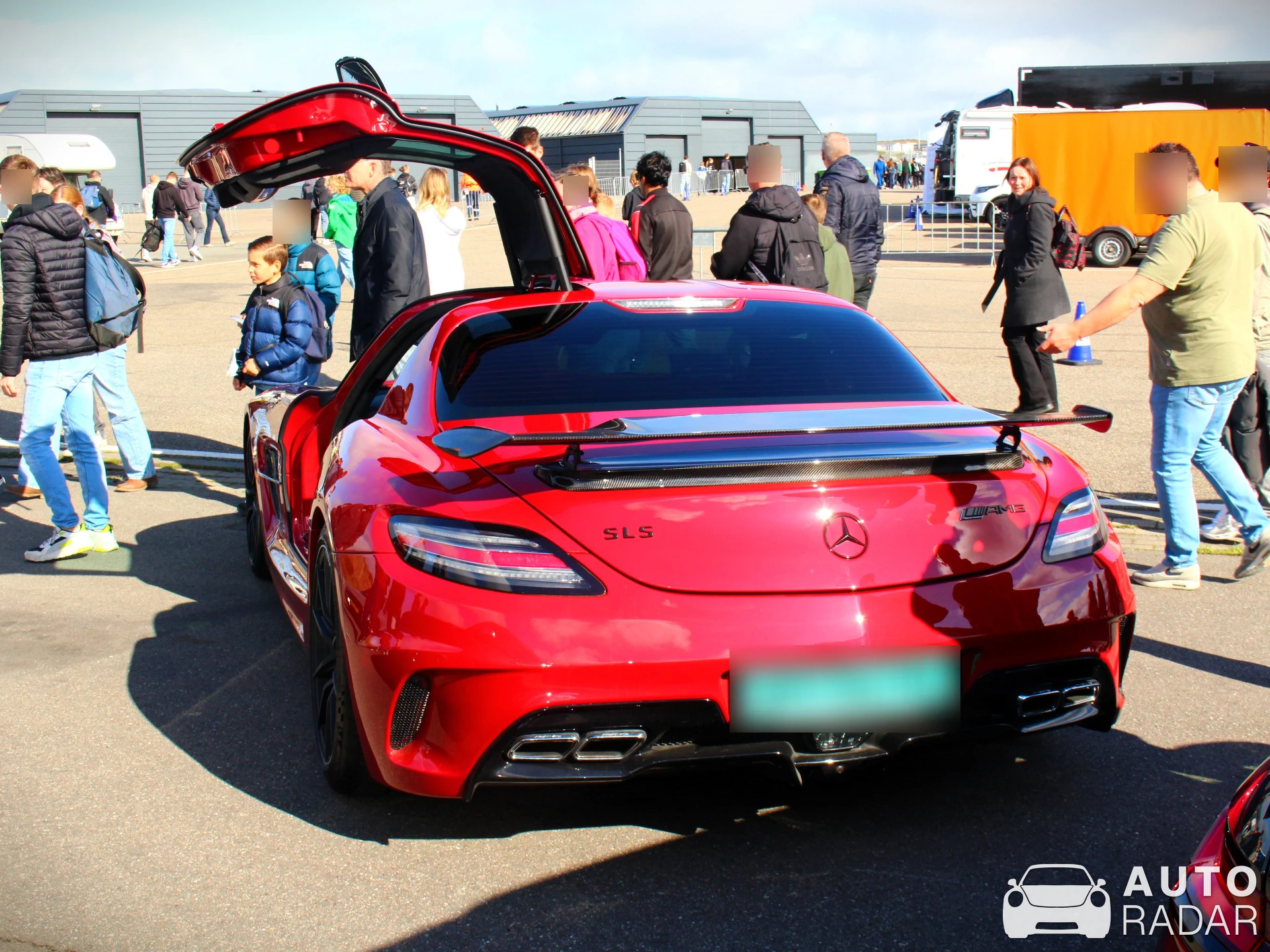 Mercedes-Benz SLS AMG GT spotted in Zandvoort, Netherlands