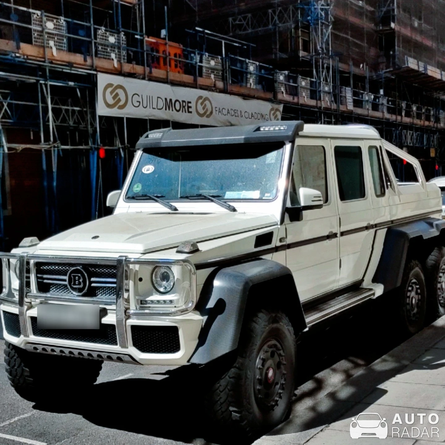 Mercedes-Benz G 63 AMG 6x6 spotted in Greater London, United Kingdom
