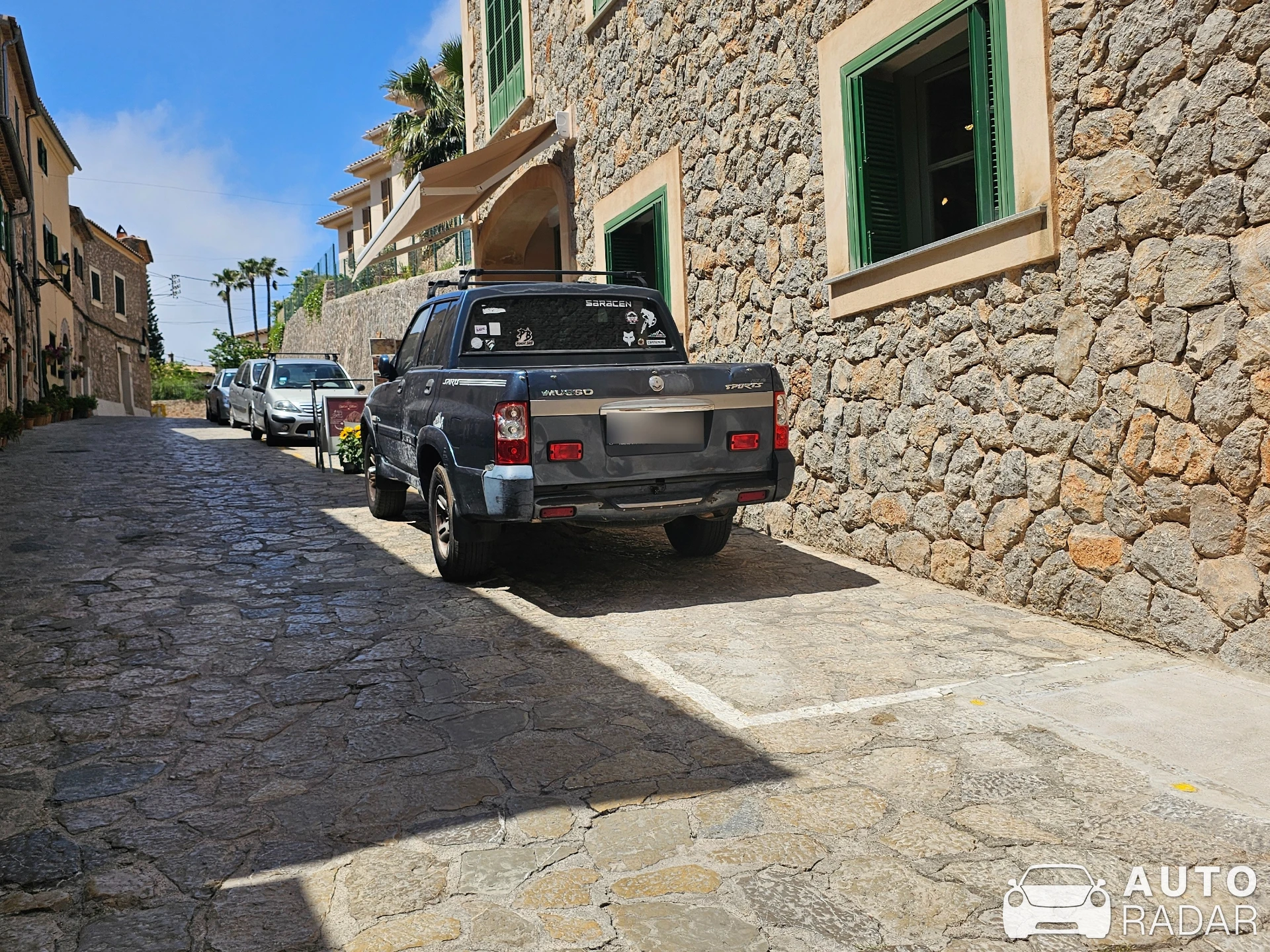 SSangyong Musso spotted in Valldemossa
