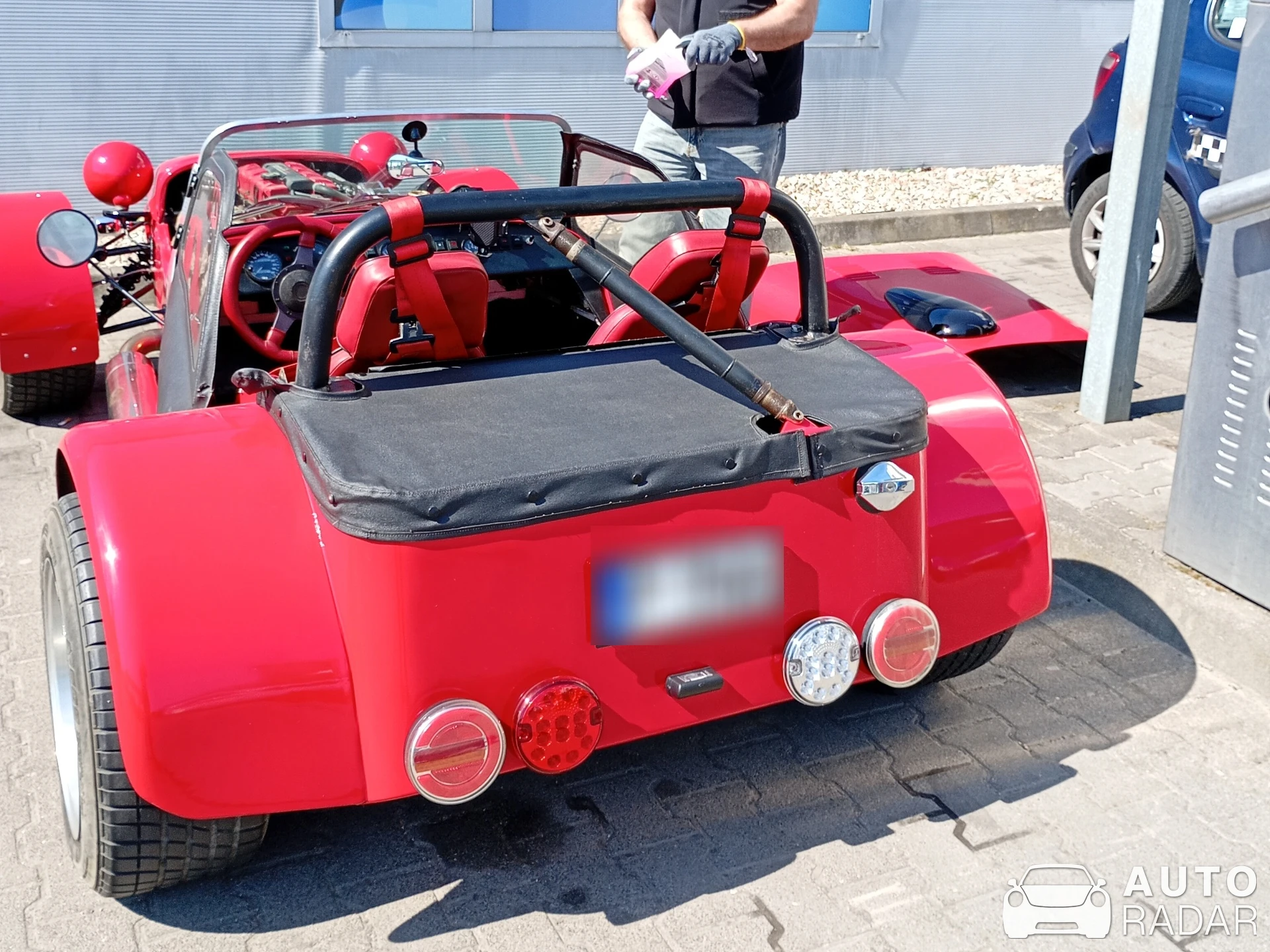 Caterham Seven spotted in Poznań