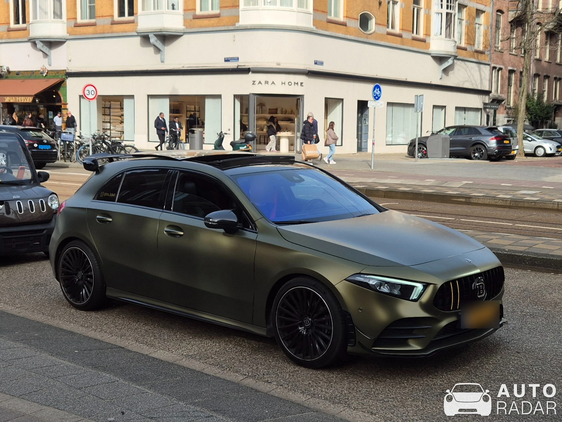 Mercedes-AMG Brabus A B45 2020 spotted in Amsterdam