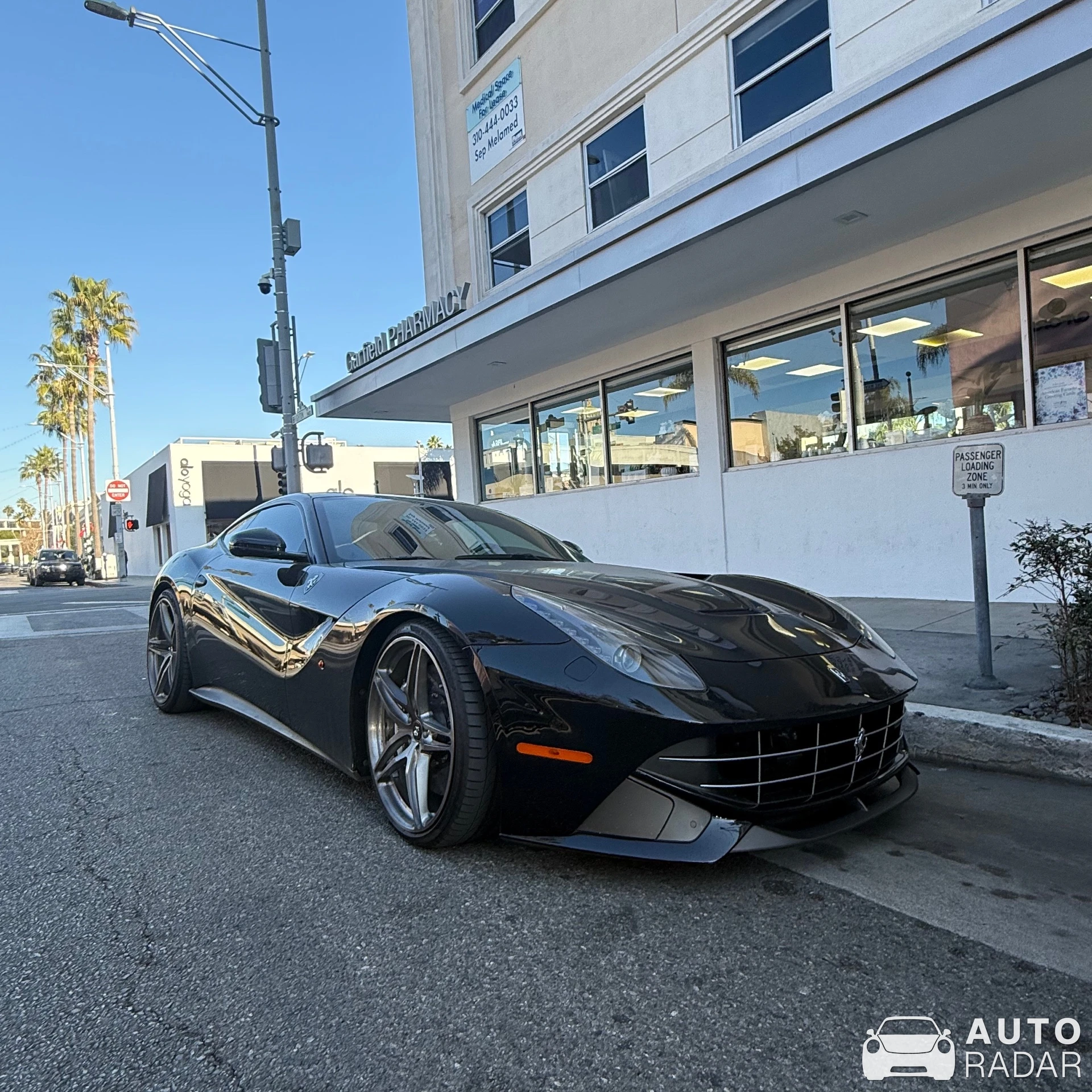 Ferrari F12berlinetta spotted in Beverly Hills, United States