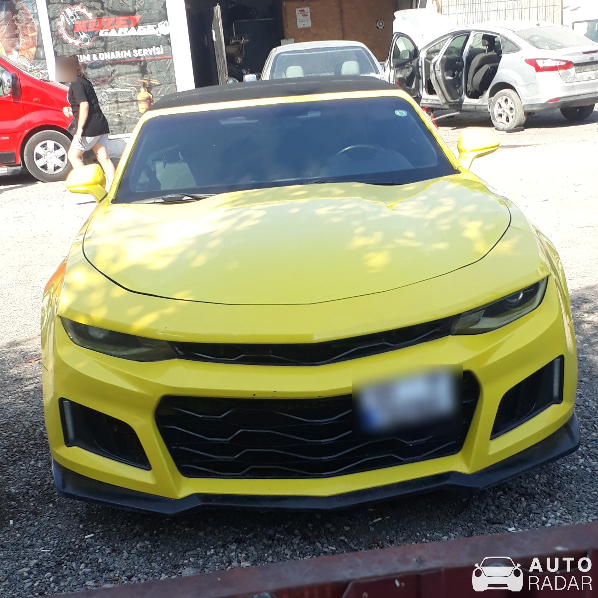 Chevrolet Camaro Convertible spotted in Toroslar, Türkiye