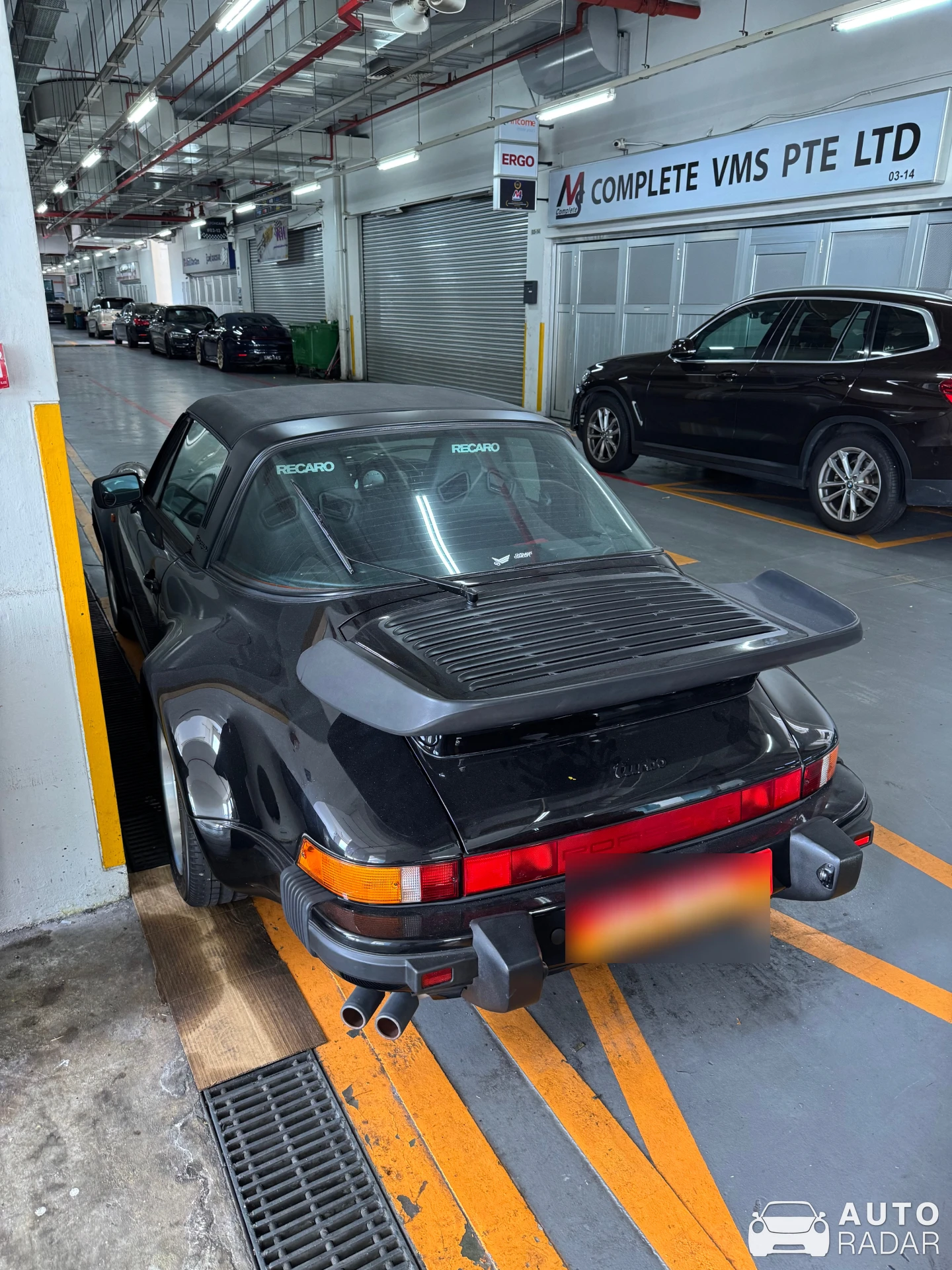 Porsche 930 Turbo Targa spotted in Singapore