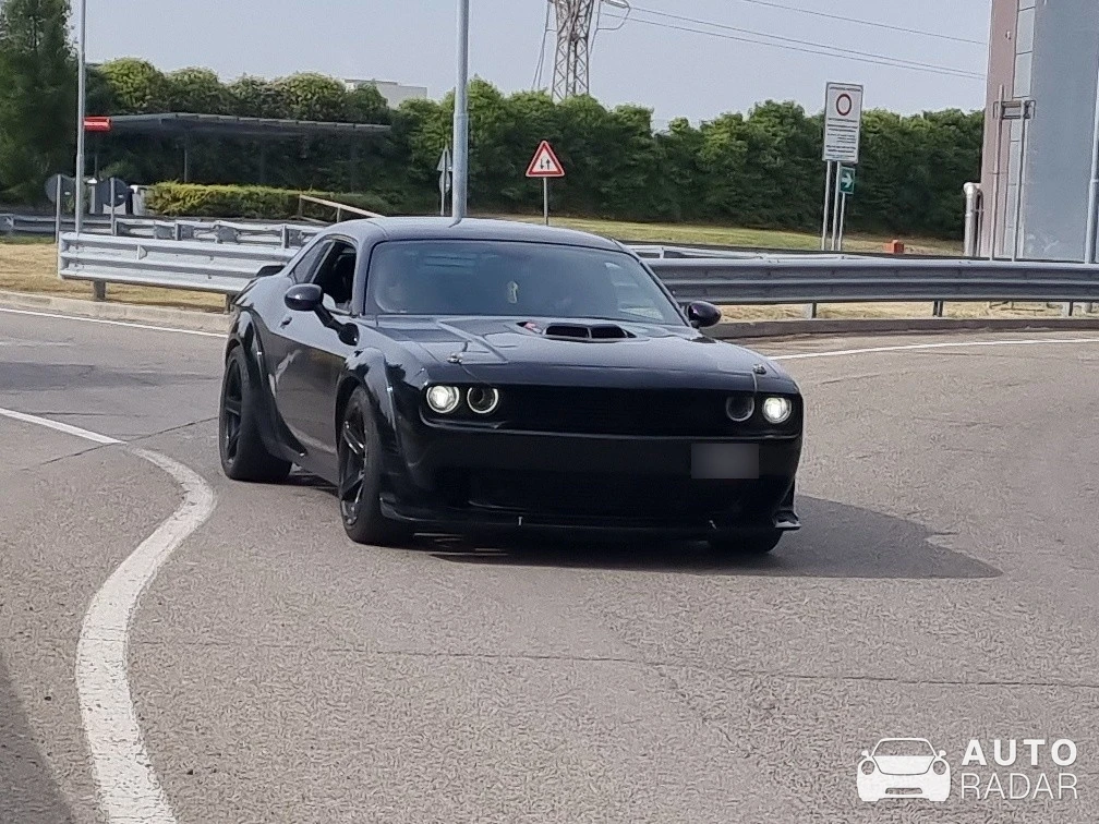 Dodge Challenger SRT-8 392 Hemi GSS Special Edition spotted in Maranello