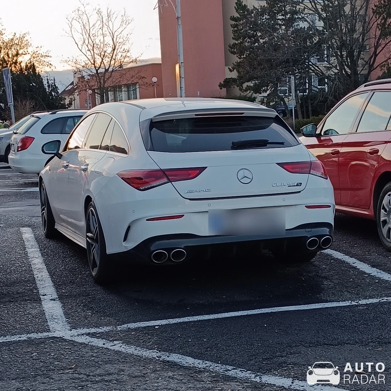 Mercedes-AMG CLA 45 S Shooting Brake X118 spotted in Znojmo, Czechia