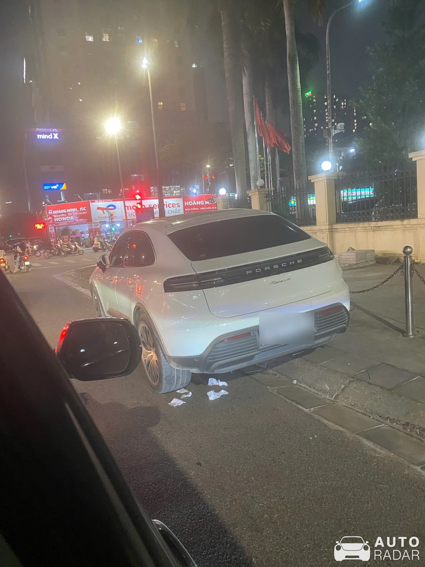 Porsche Macan 4 EV spotted in Hanoi