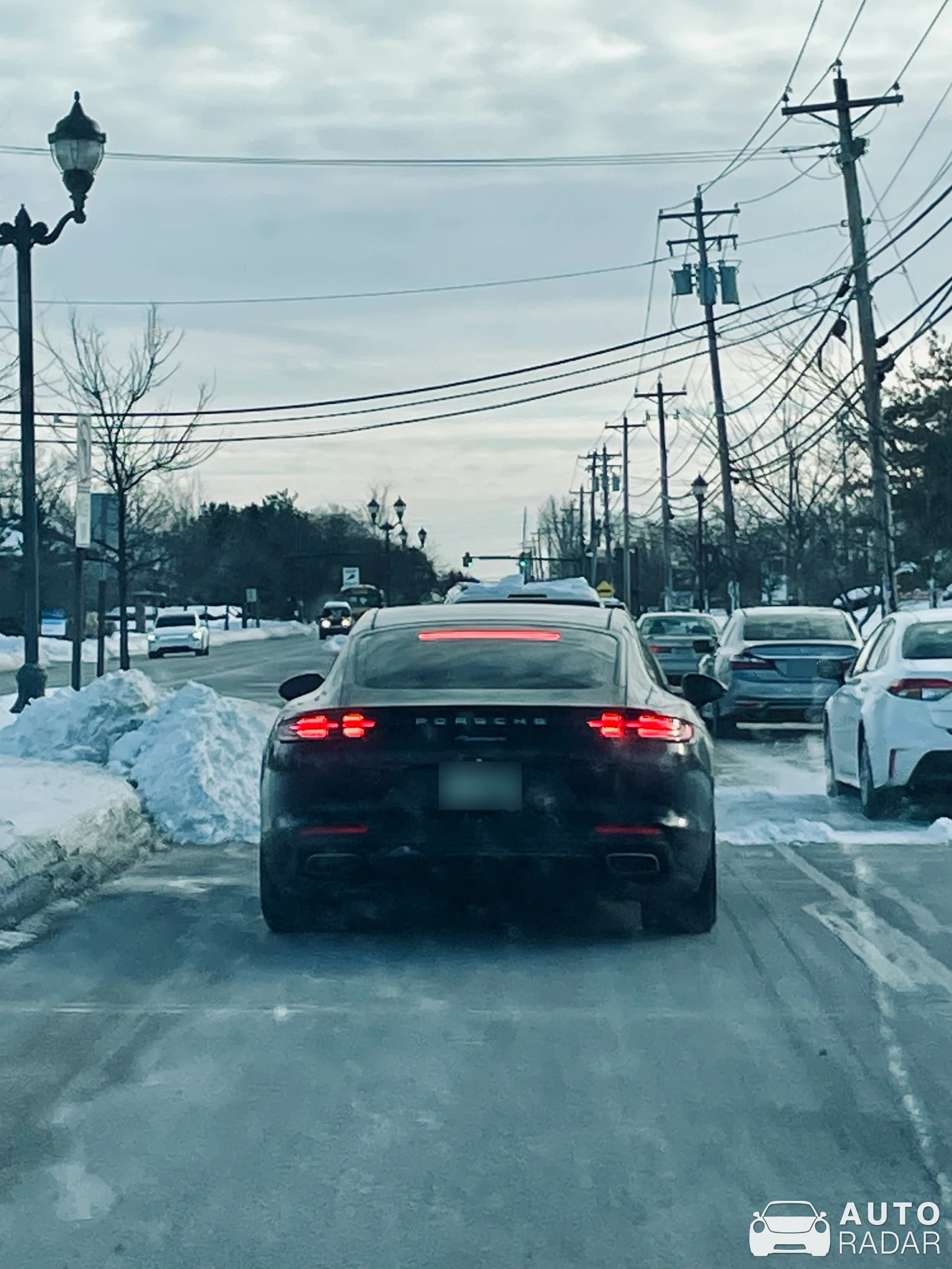 Porsche 971 Panamera Turbo spotted in Mason, United States