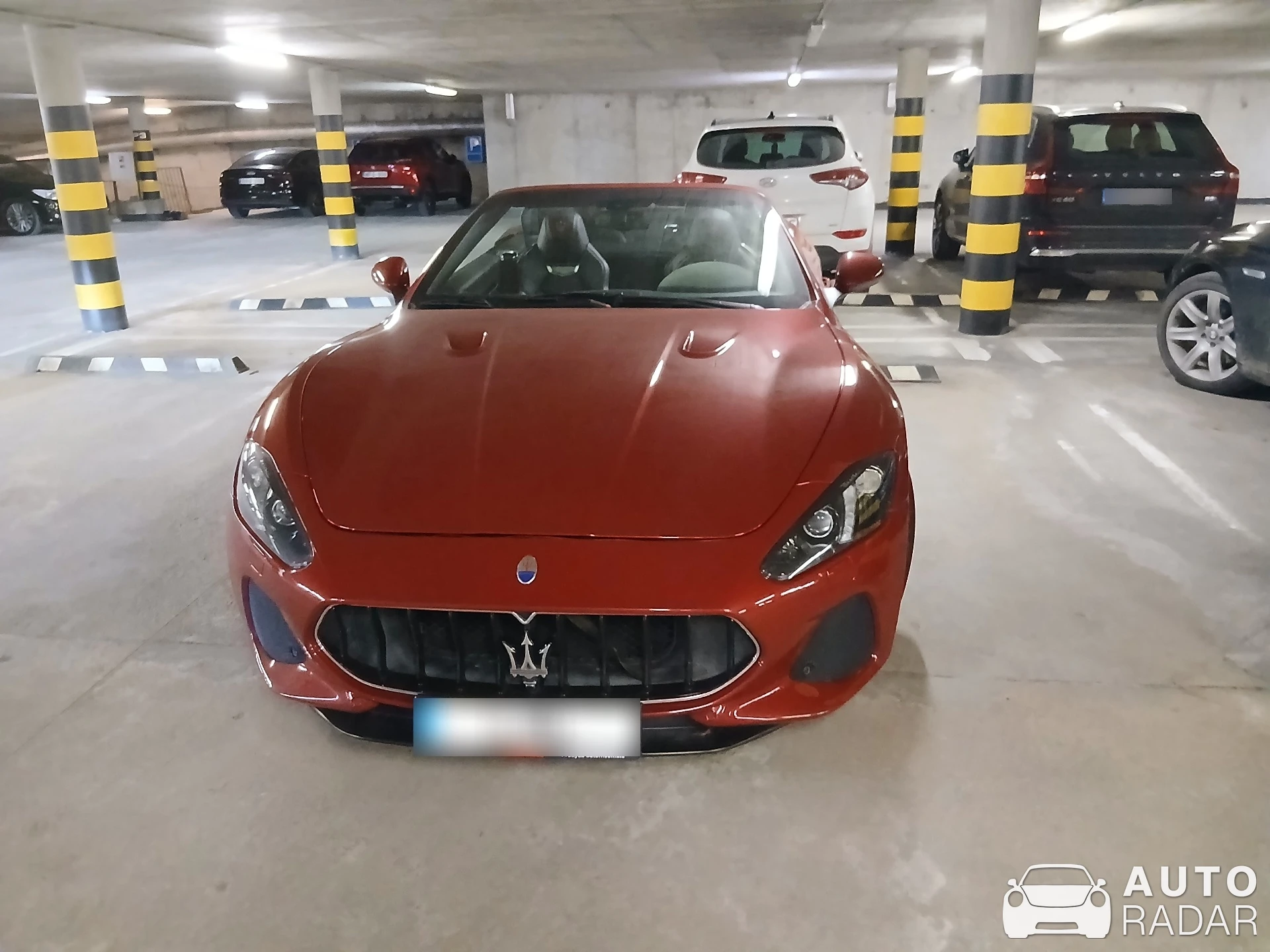 Maserati GranCabrio MC Centennial Edition spotted in Vilnius
