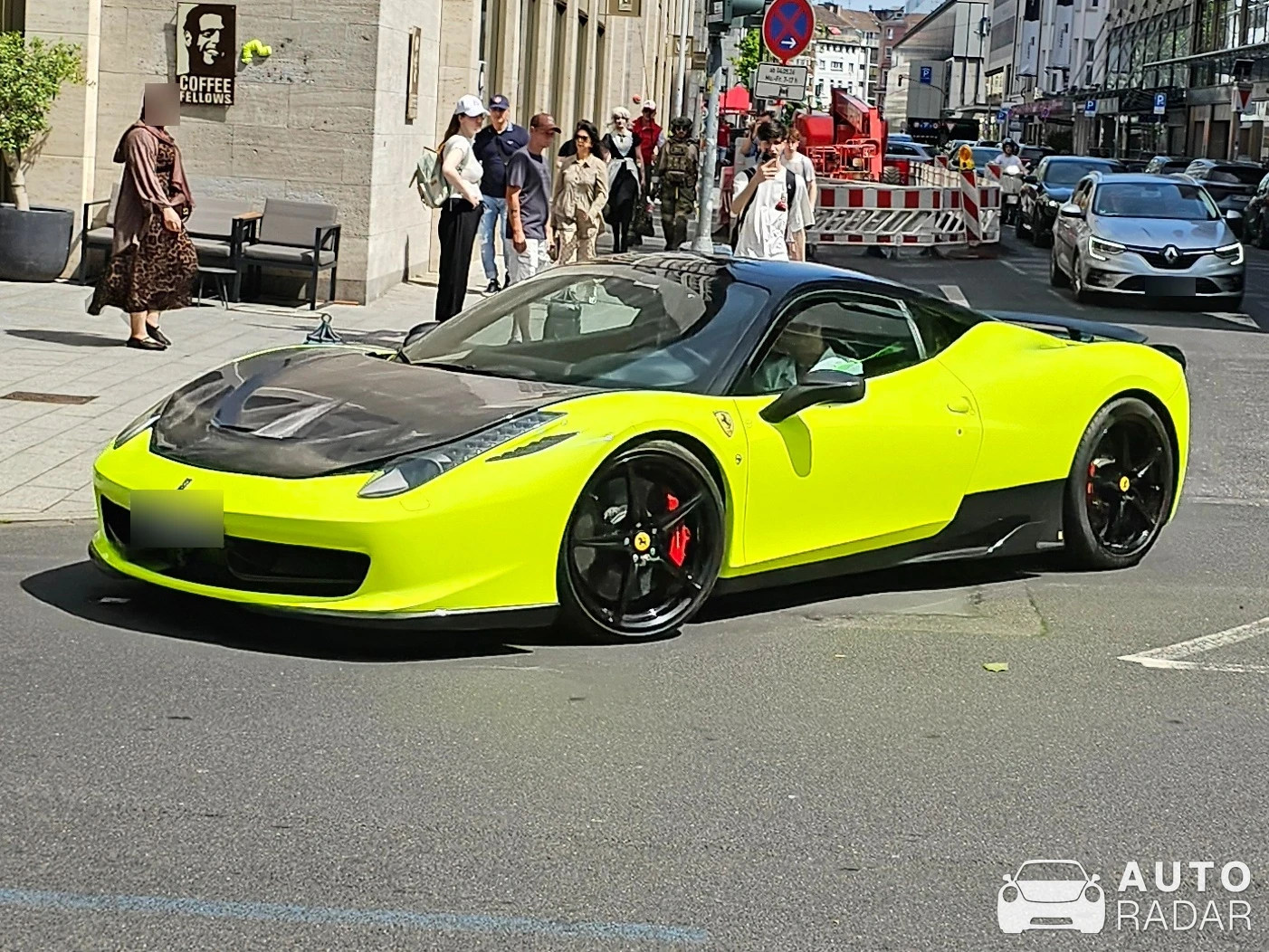 Ferrari 458 Italia Novitec Rosso Anderson Germany spotted in Düsseldorf
