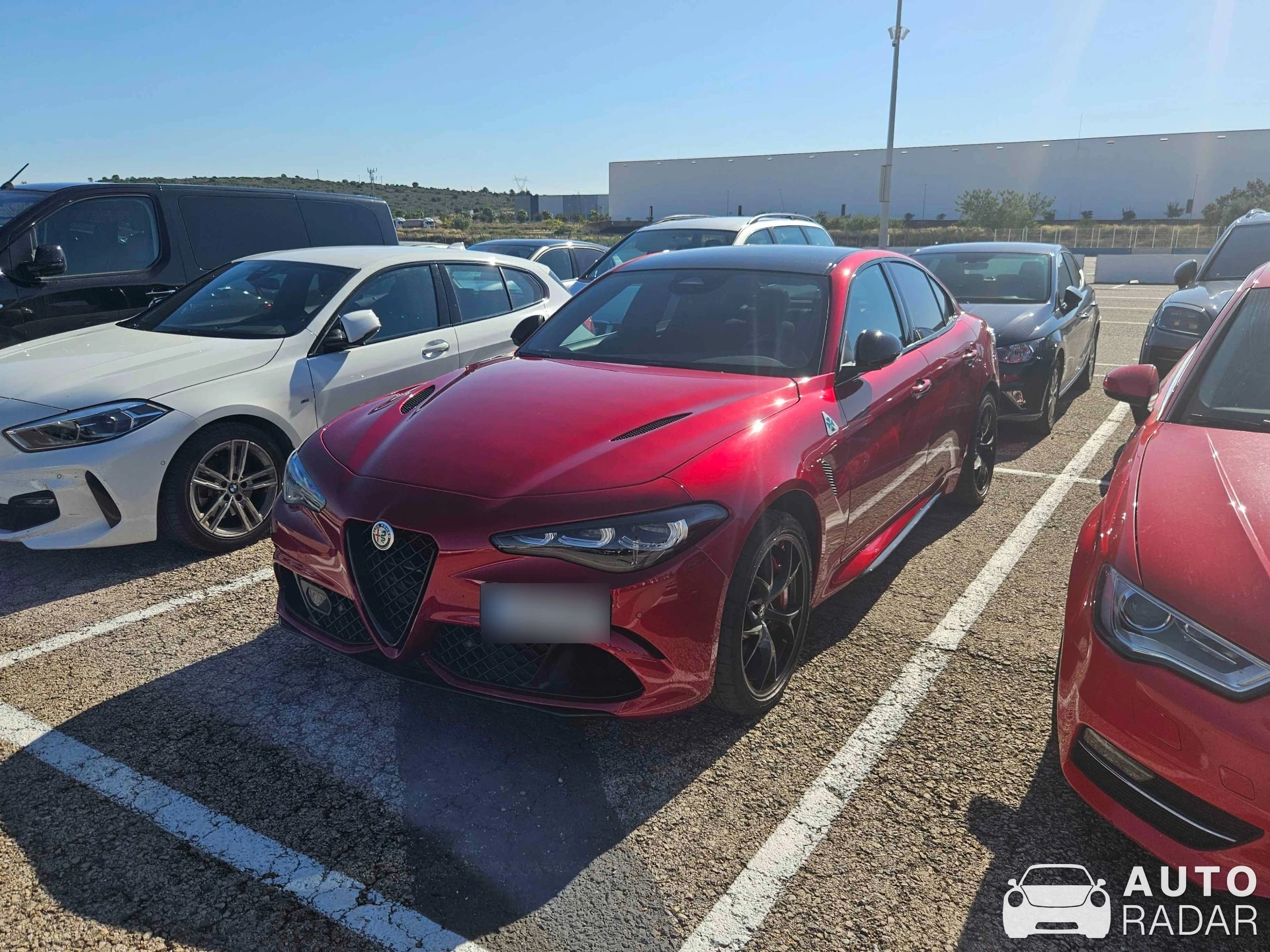 Alfa Romeo Giulia Quadrifoglio 2023 spotted in Cheste