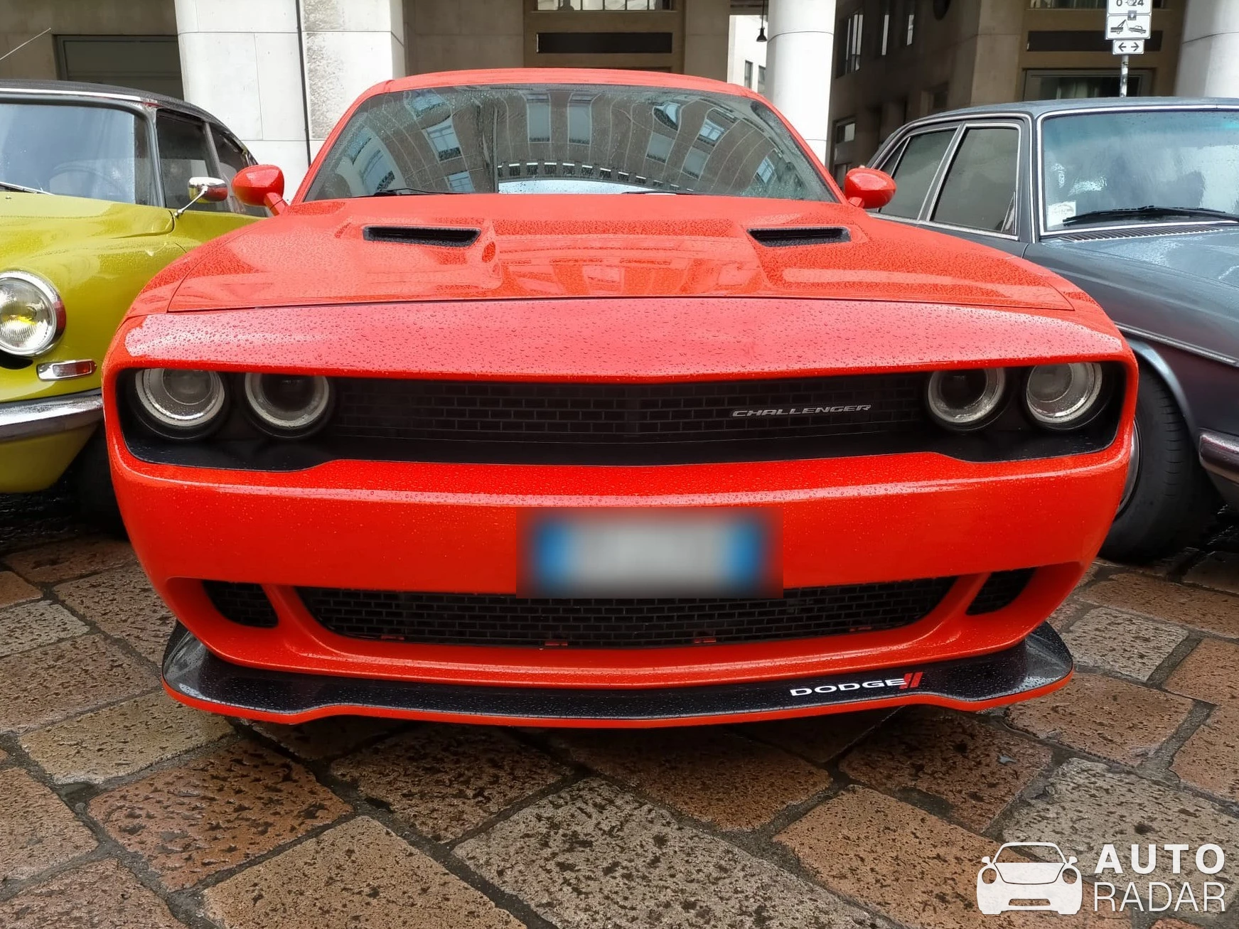 Dodge Challenger spotted in Milano, Italy