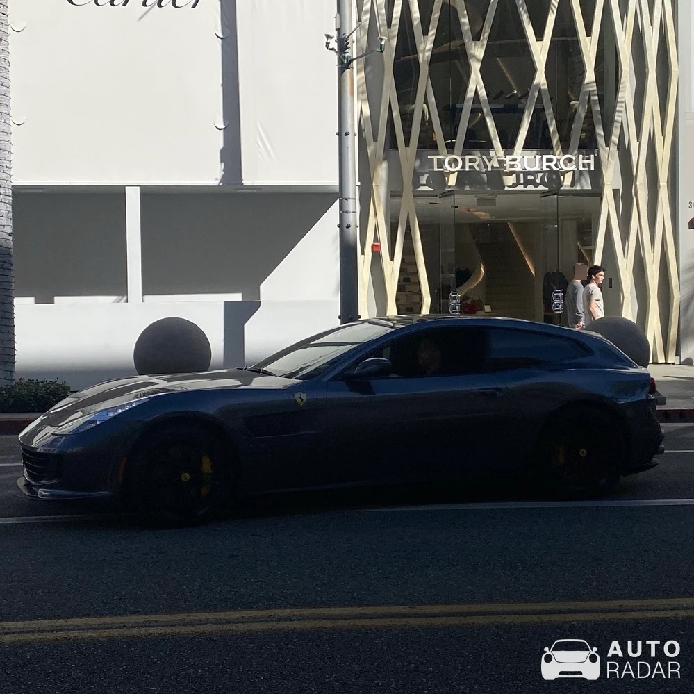 Ferrari GTC4Lusso spotted in Beverly Hills, United States
