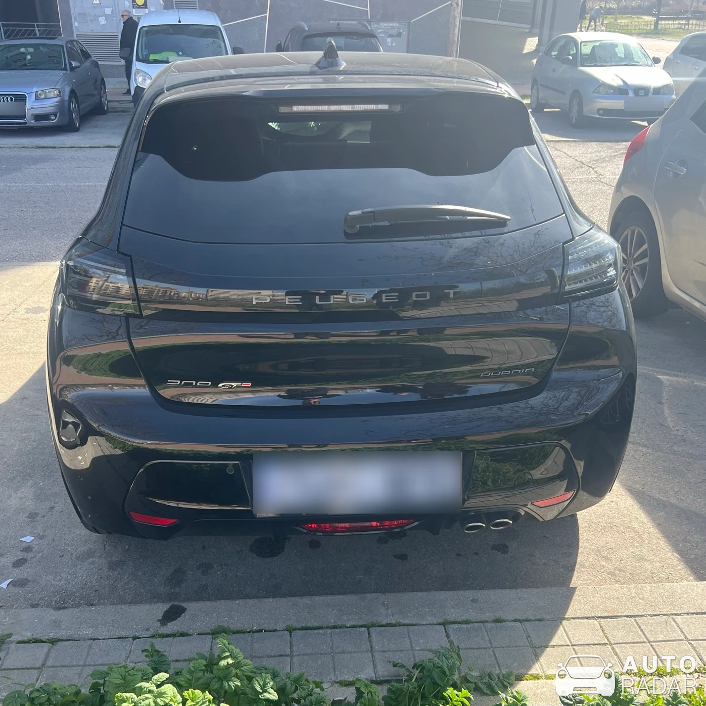 Peugeot 207 spotted in Madrid